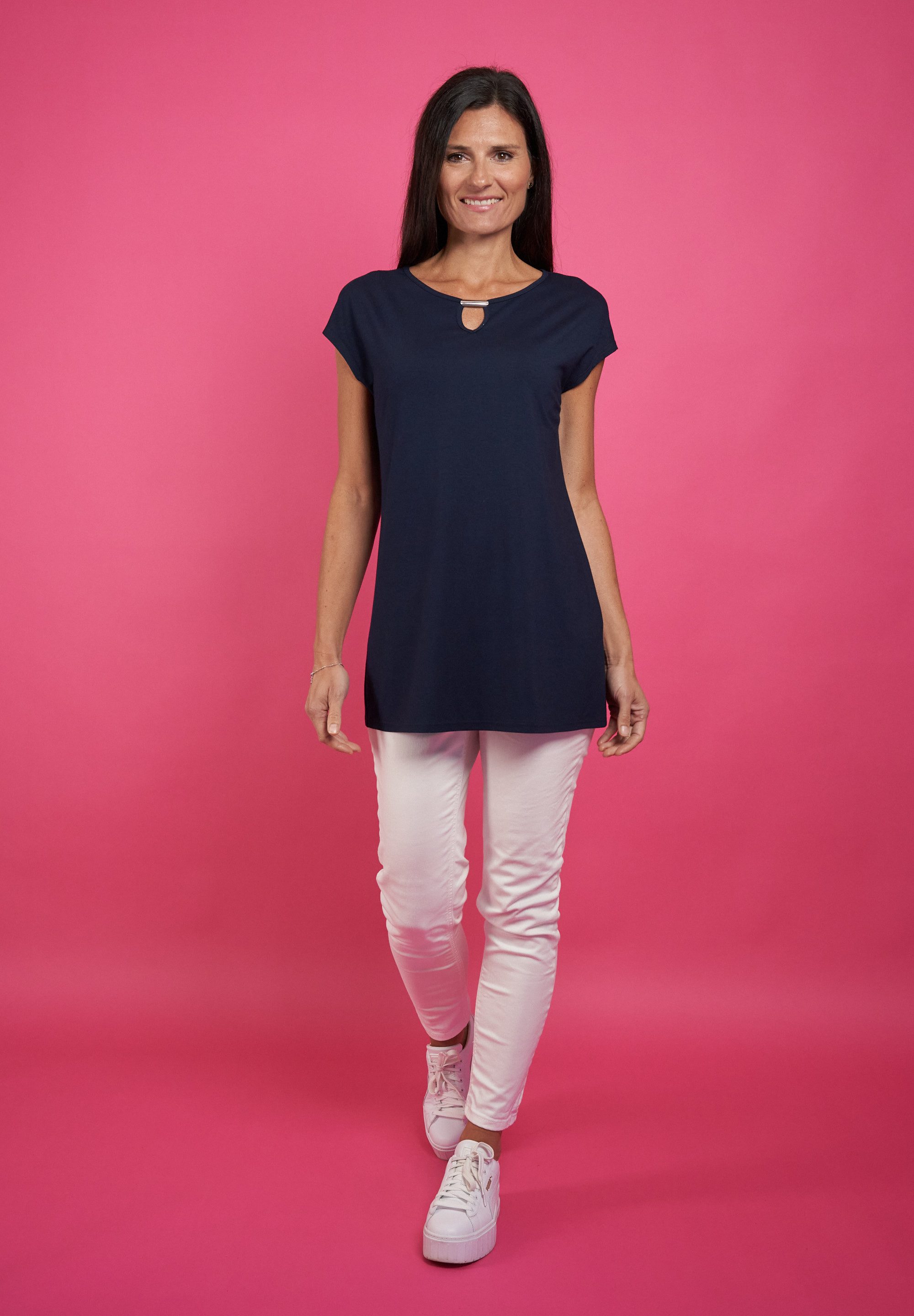 Seidel Moden T-Shirt mit überschnittenen Schultern, MADE IN GERMANY günstig online kaufen