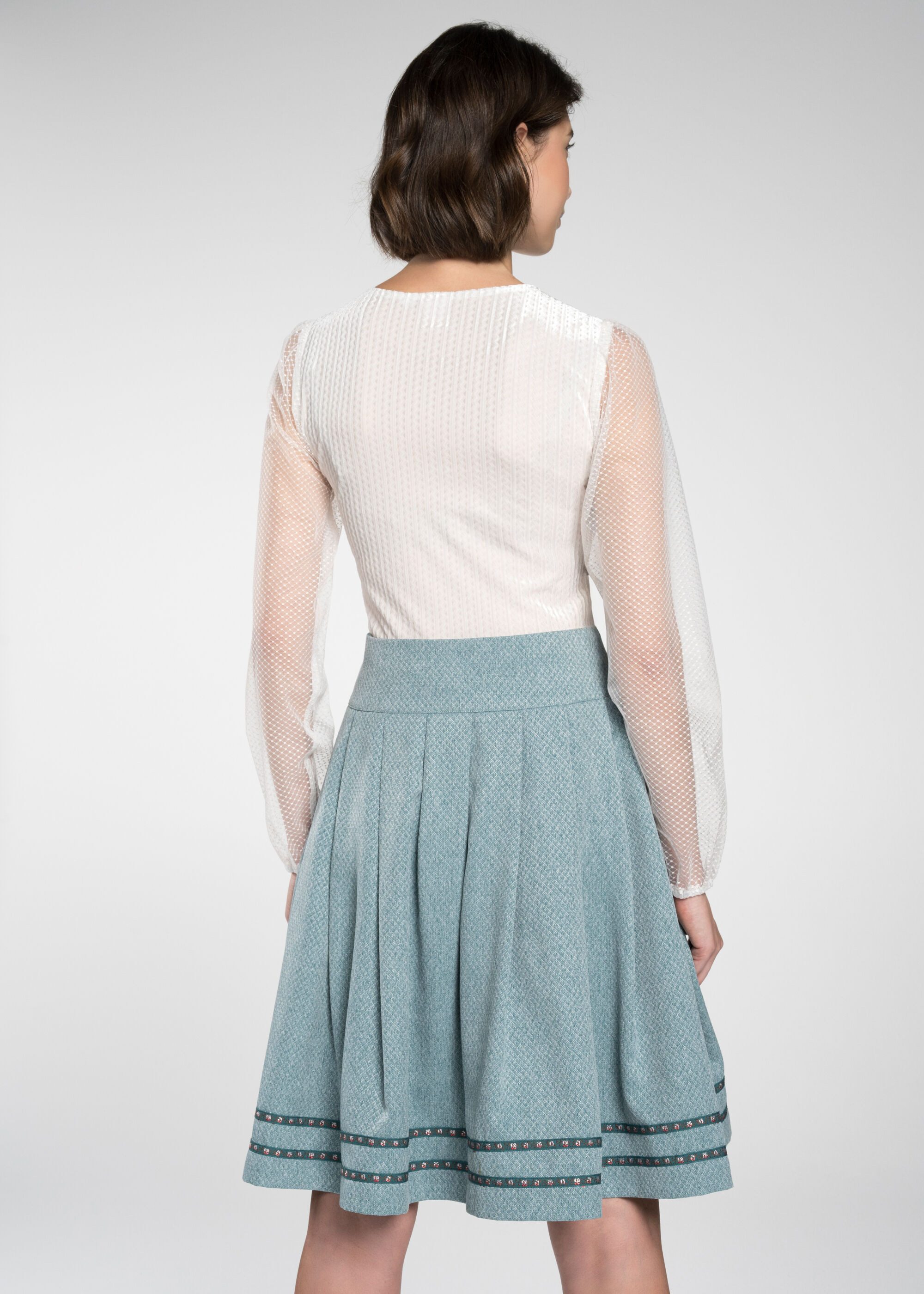 Spieth & Wensky Trachtenbluse Body "Flirt" Alloverspitze