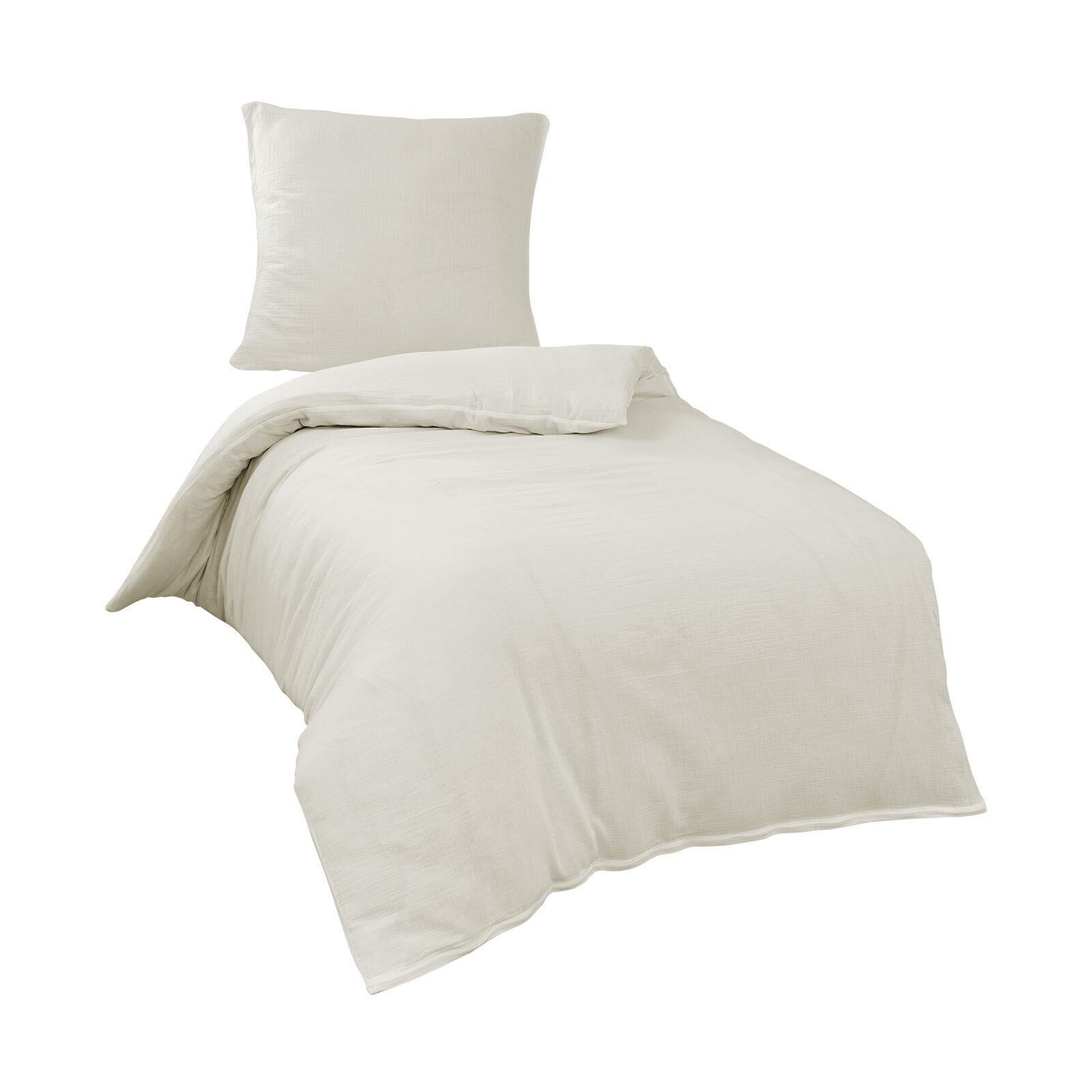 TRAUMSCHLAF Bettwäsche Musselin Uni, Musselin, 2 teilig, luftig, leichte Uni Bettwäsche. Reduzierter Preis € 69,99. Unverbindliche Preisempfehlung € 109,95, (€ 69,99 pro 1 Stk)