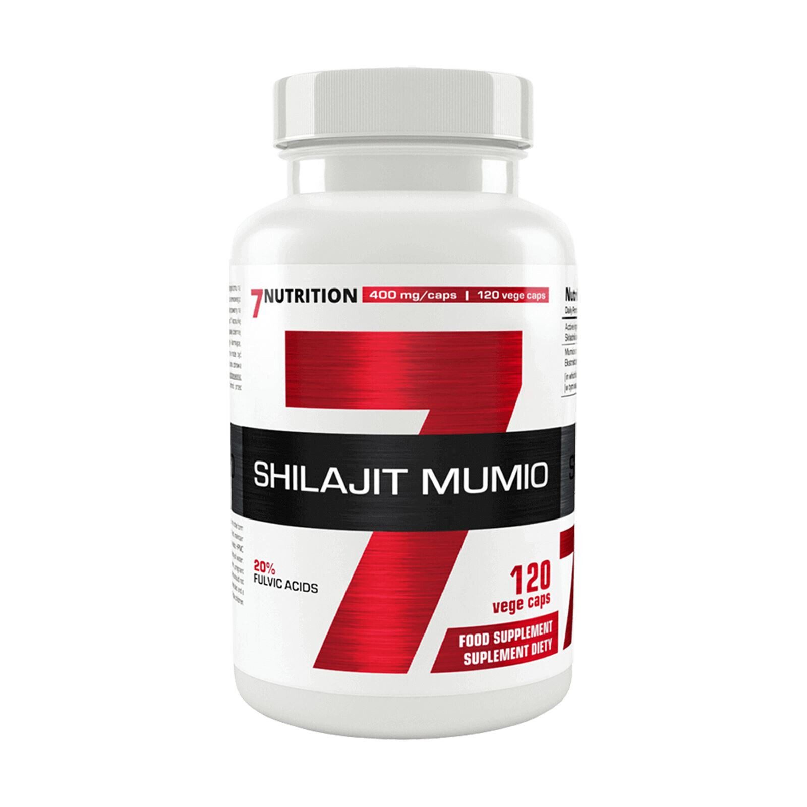 7Nutrition Shilajit Mumio 400mg 120 vcaps Kapseln