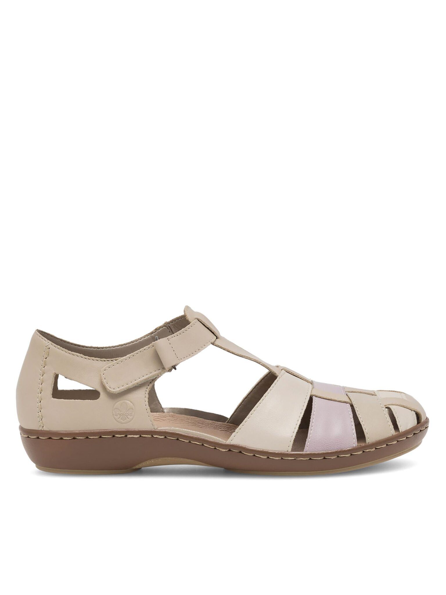 Rieker Sandalen 45869-60 Beige Sandale günstig online kaufen