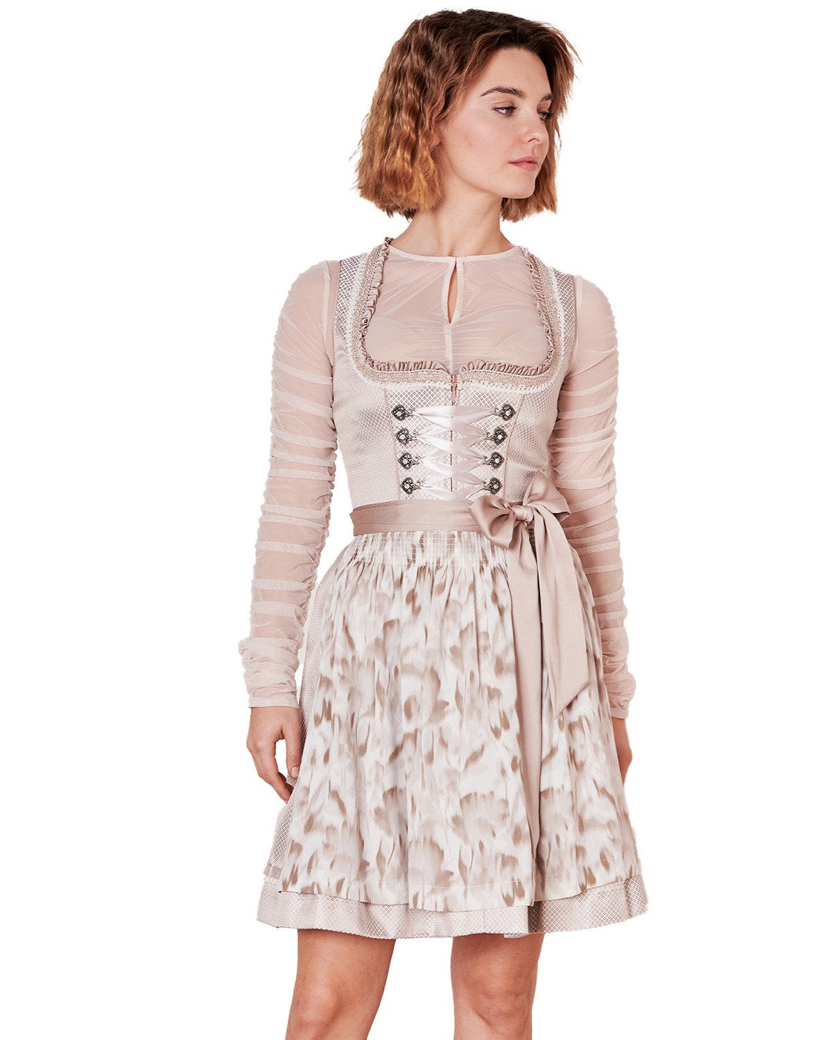 Krüger Madl Дирндль Дирндль 'Nemi' 416367, Natur 50cm