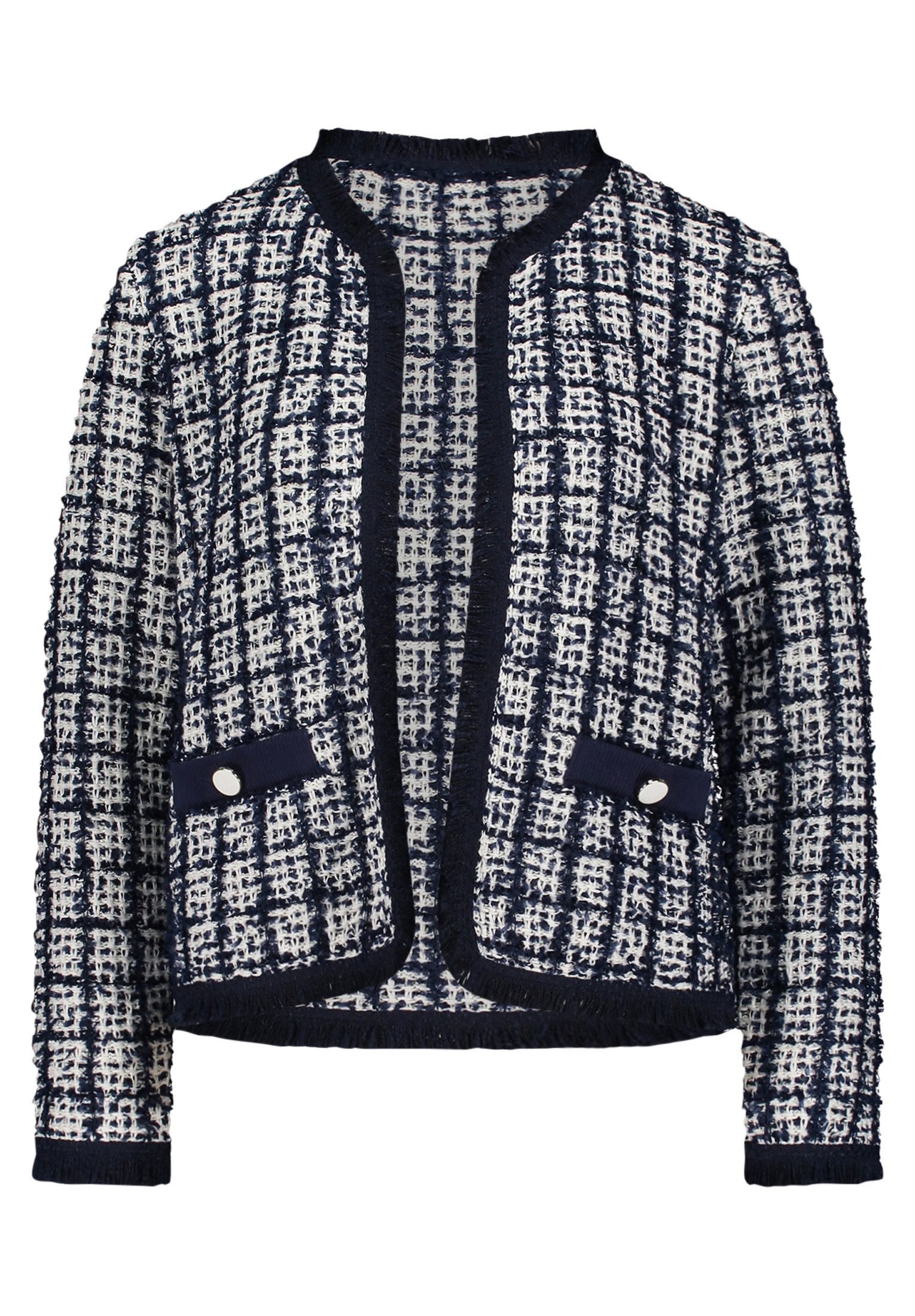 Betty&Co Strickjacke Damen mit Fransen (1-tlg) günstig online kaufen