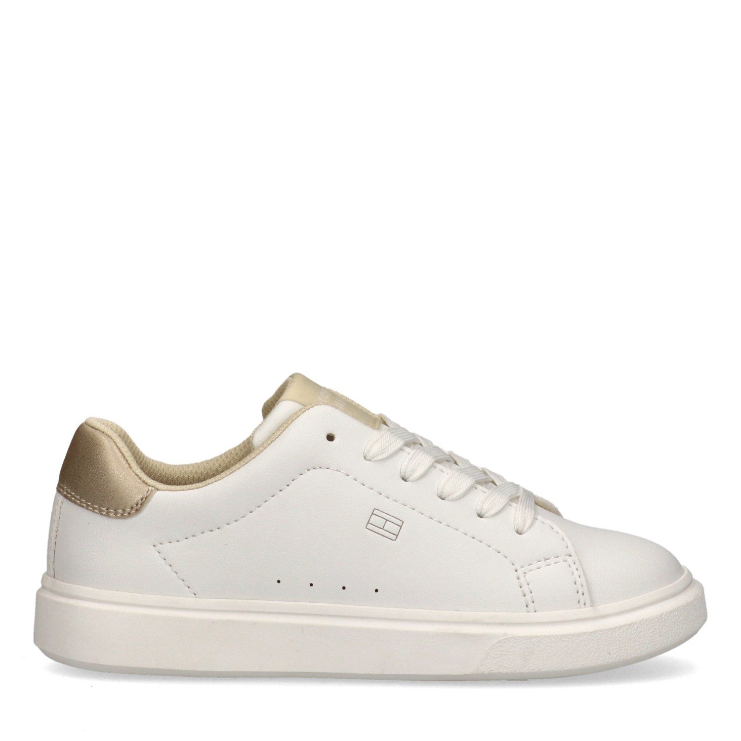 Tommy Hilfiger Sneaker Freizeitschuh, Halbschuh, Schnürer mit Kontrastbesatz