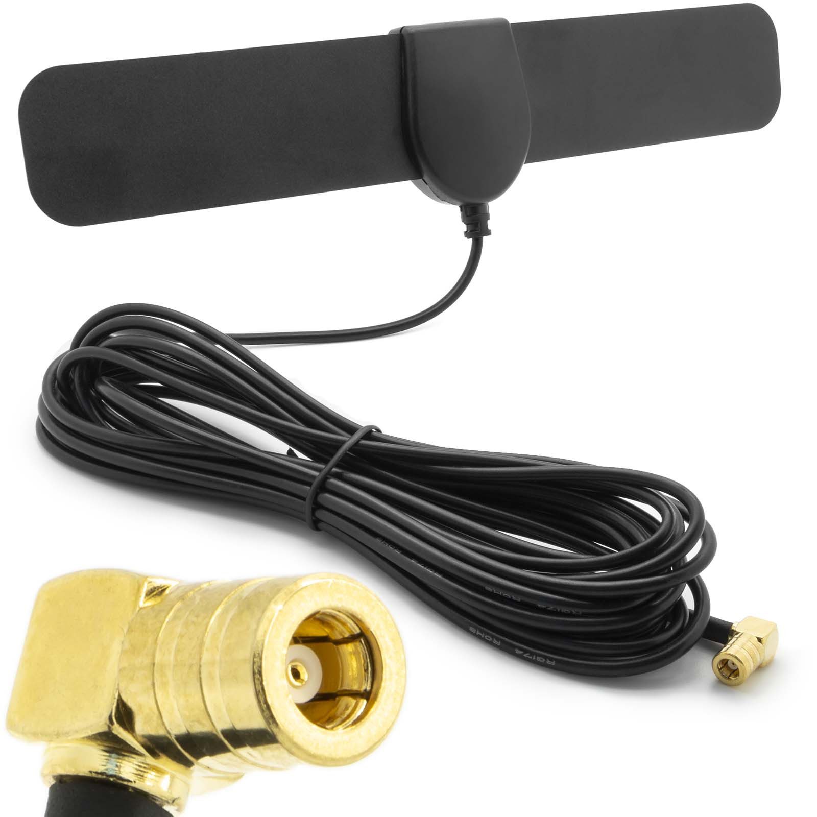 Adapter Universe DAB+ Scheiben Antenne Auto Radio Adapter DAB SMB Autoradio-Scheibenantenne