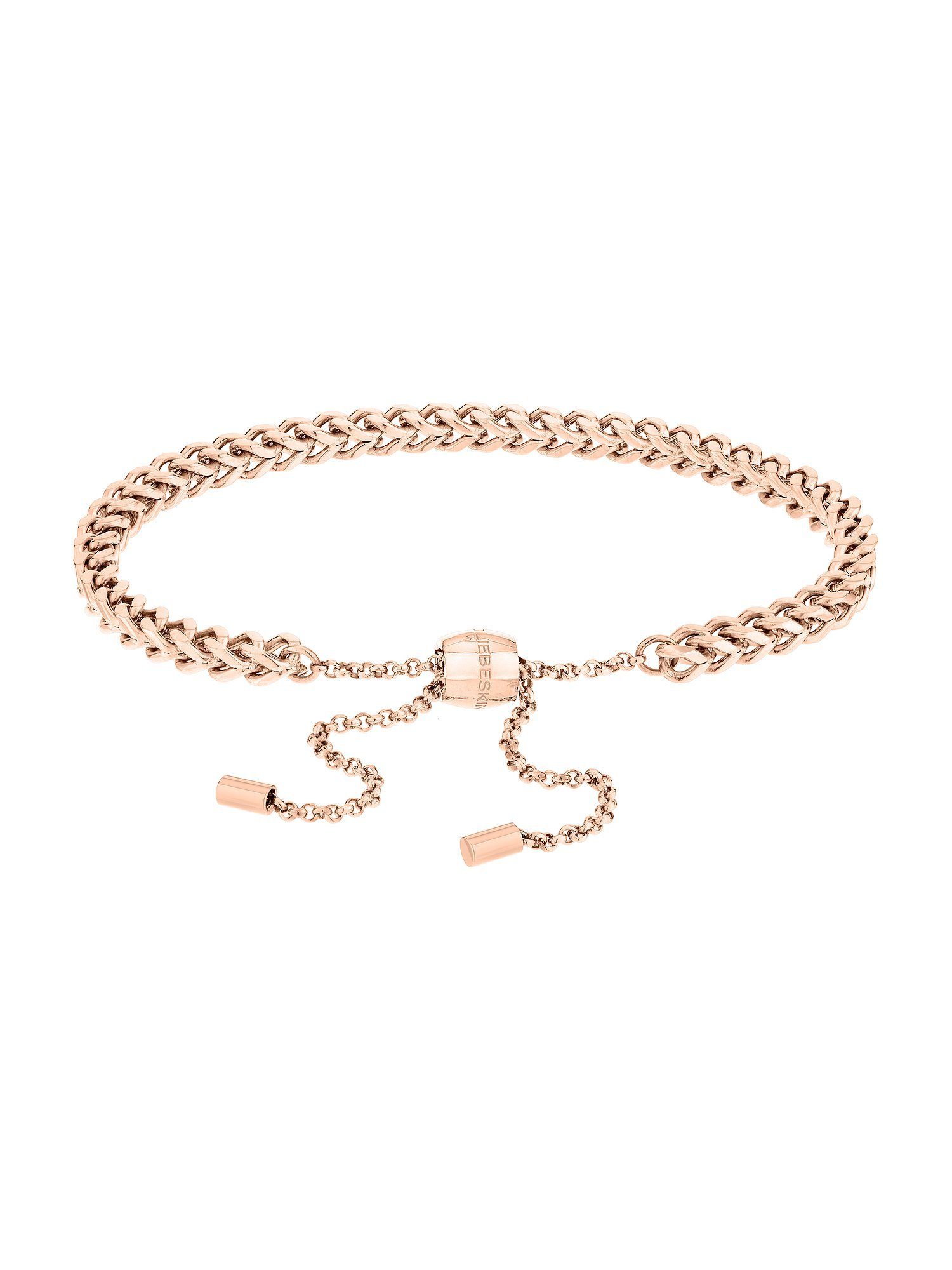 Liebeskind Berlin Edelstahlarmband Liebeskind Damen-Armband Edelstahl, Trendig roségold