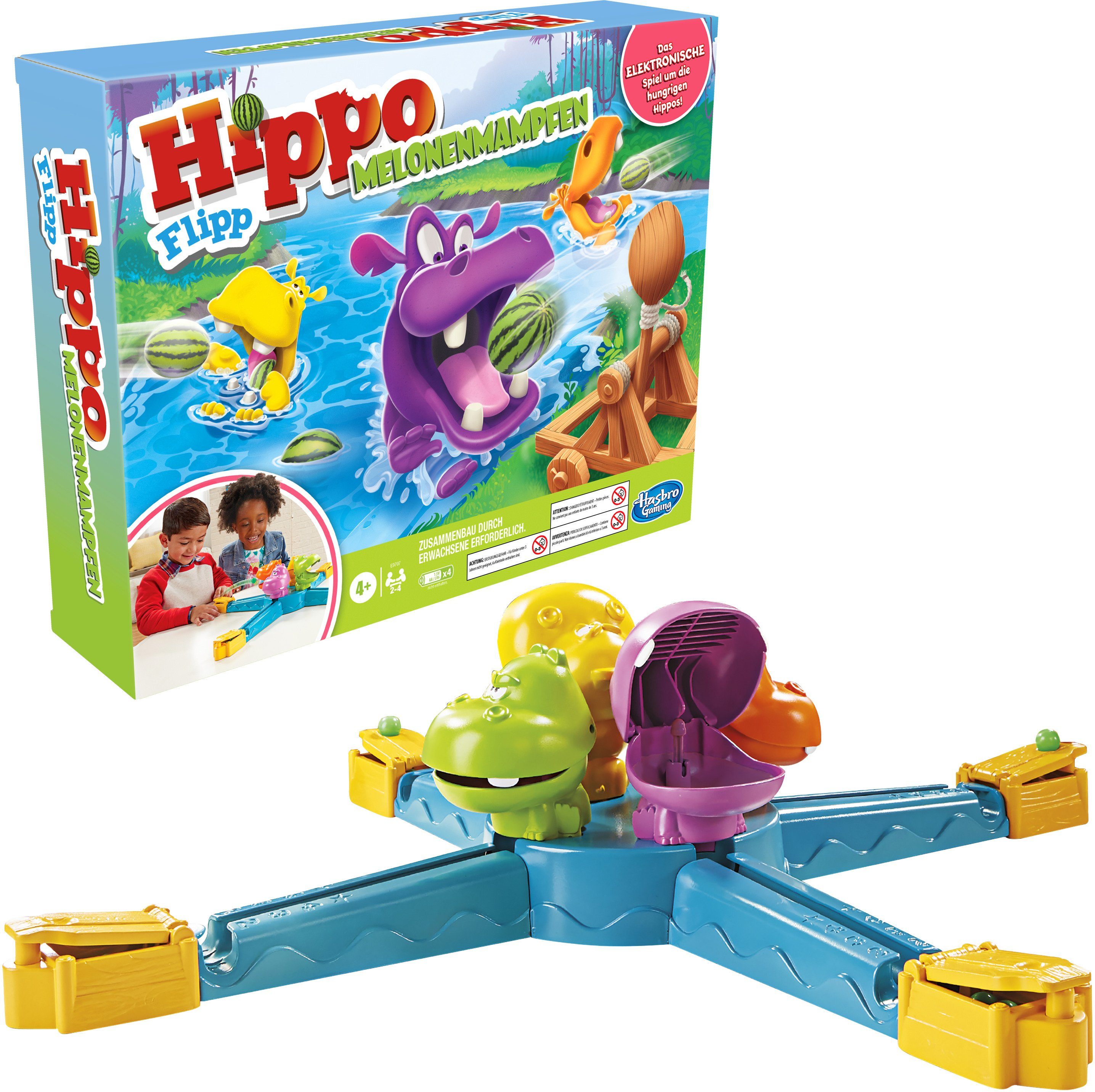 Image of Hasbro Gaming Hippo Flipp - Melonenmampfen