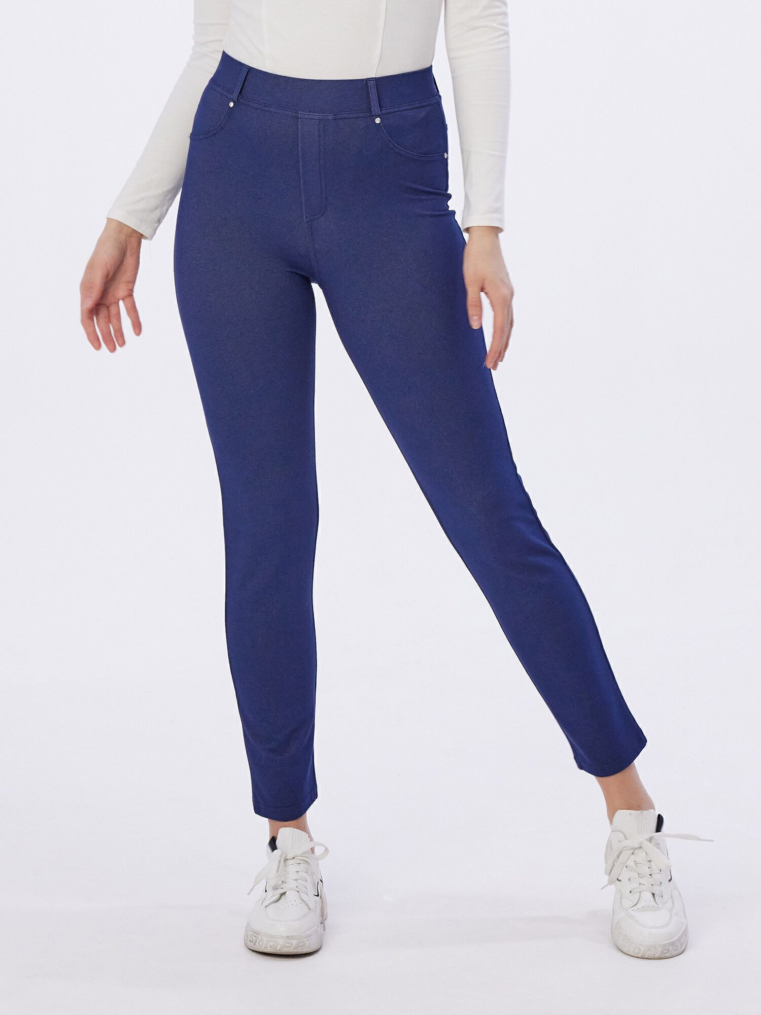 MIALUSSO Jeggings Treggings in Jeansoptik