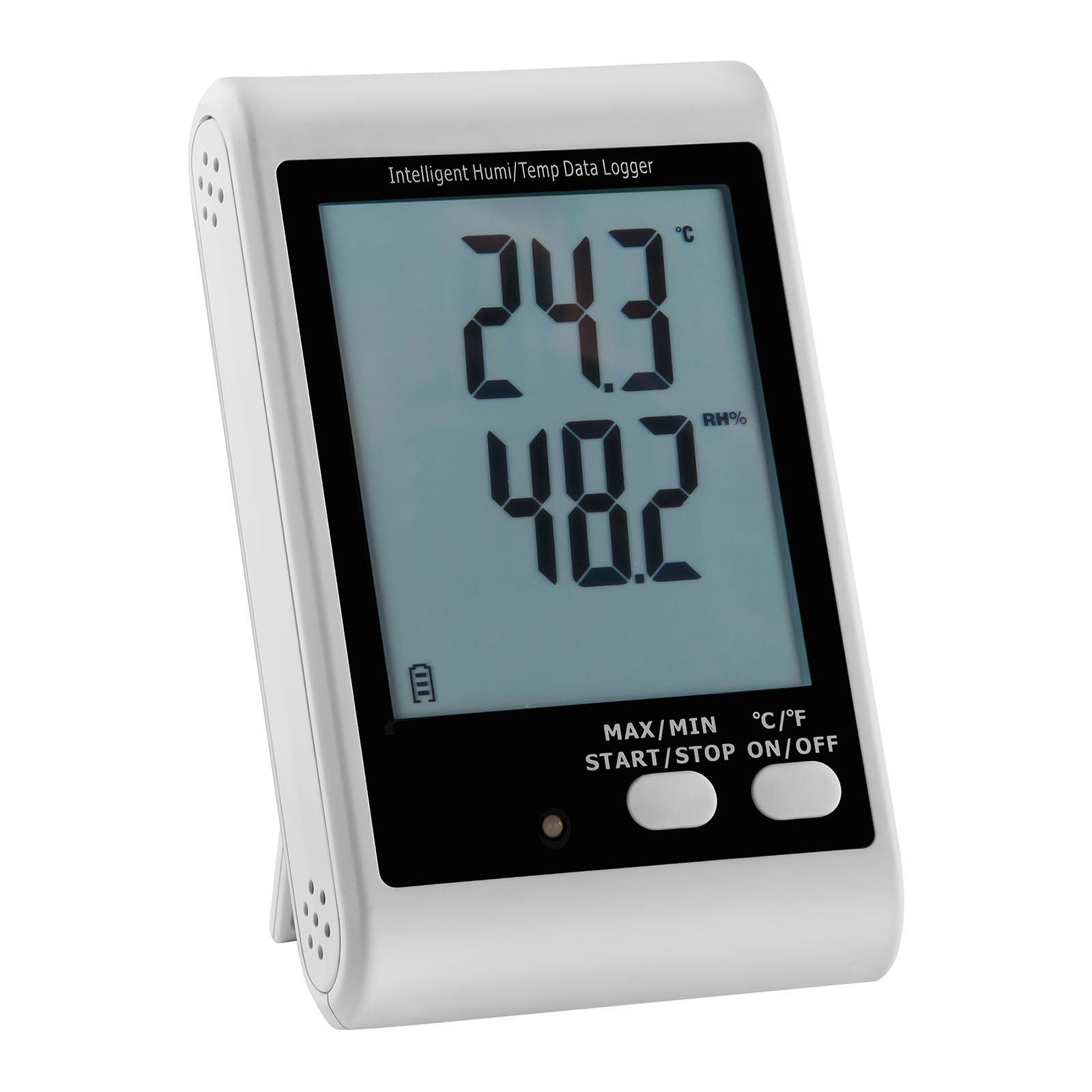 ext. - LCD Temperatur Datenlogger + Systems Steinberg Feuchtigkeitsmesser Luftfeuchtigkeit -40-125°C Sensor