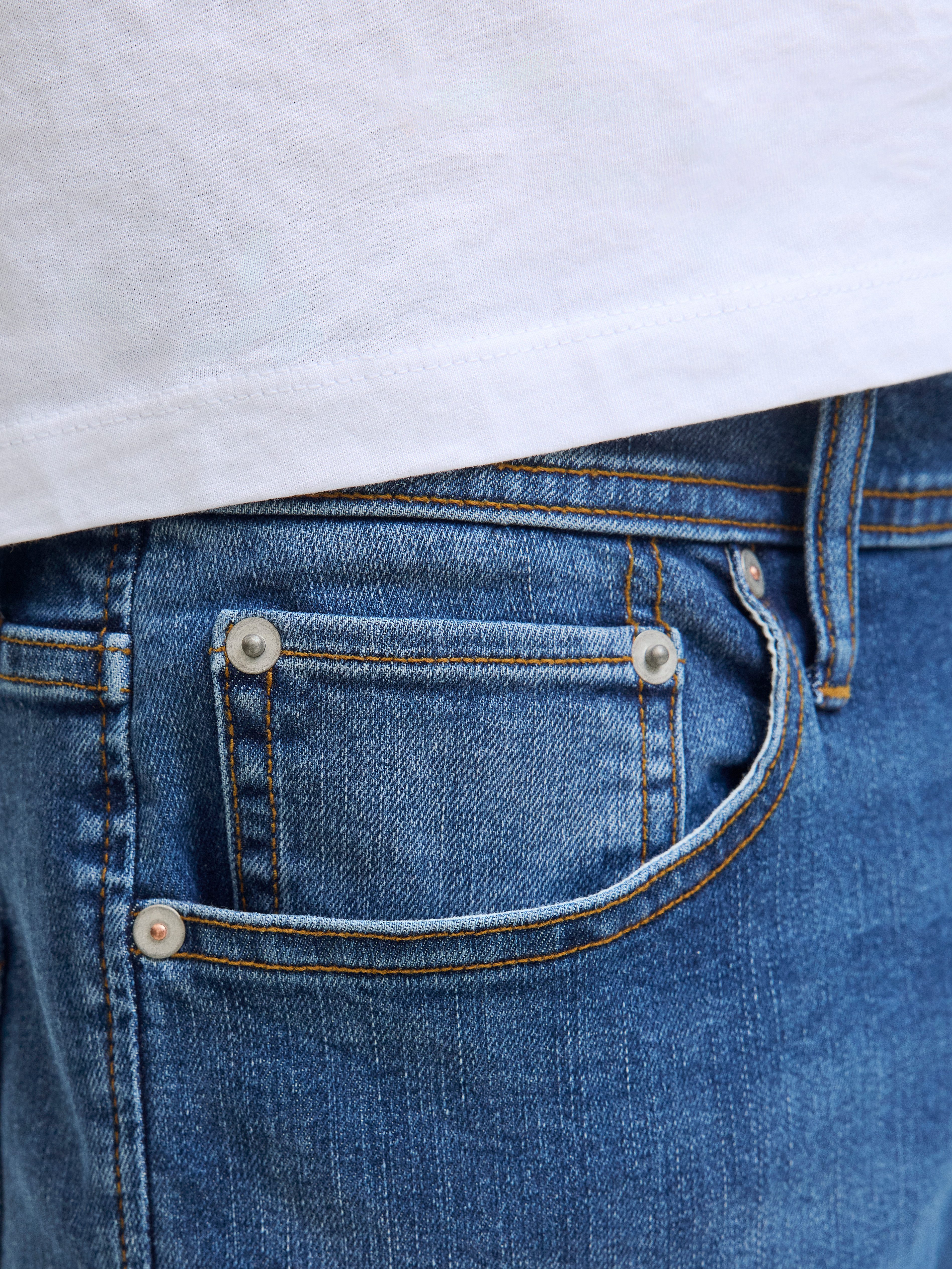 Jack & Jones Straight-Jeans JJICLARK JJORIGINAL SQ 2 Baumwollmischung, straight fit