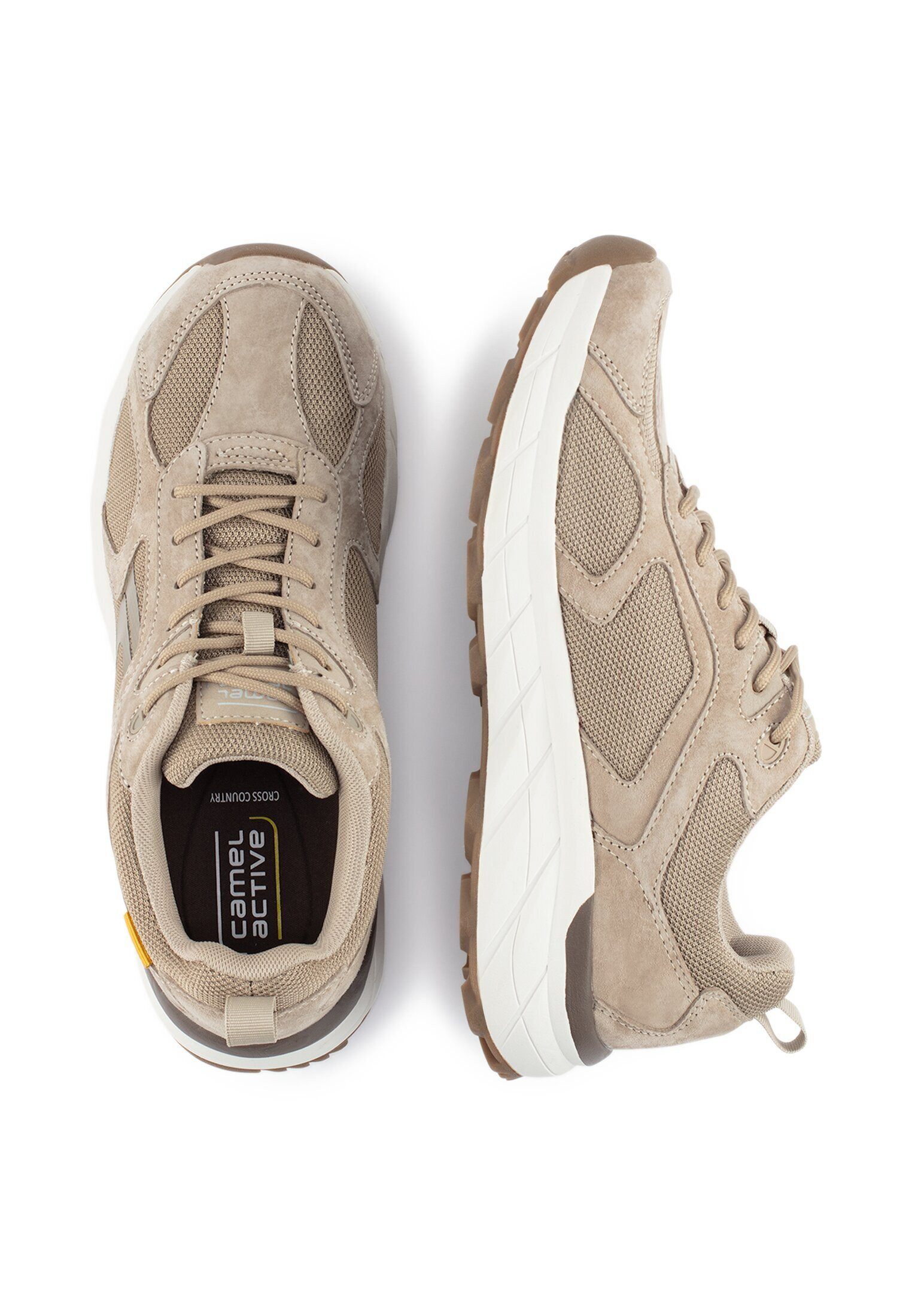 camel active Sneaker pig nubuk/textile TAUPE Sneaker günstig online kaufen