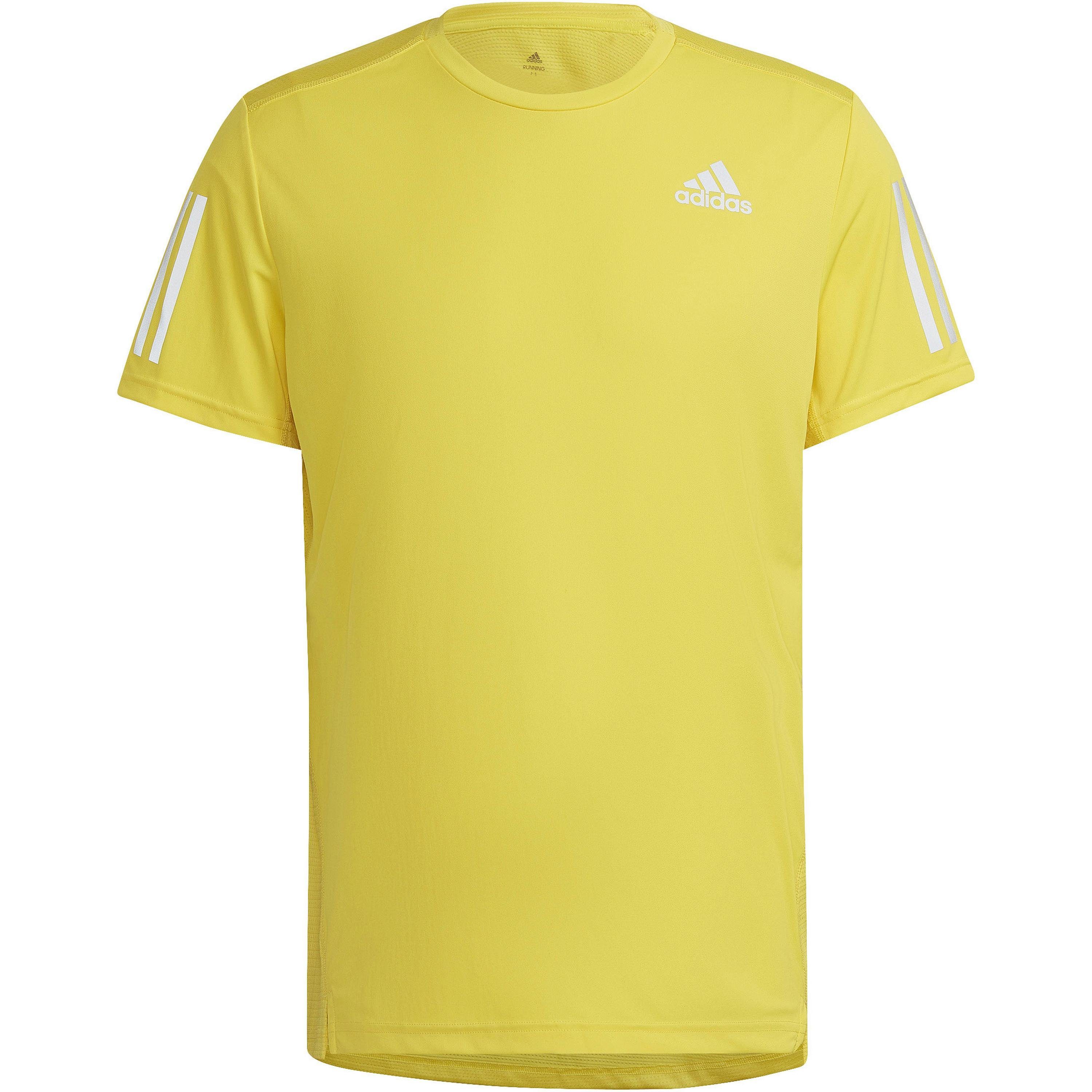 Funktionsshirt Performance THE OWN RUN yellow adidas impact