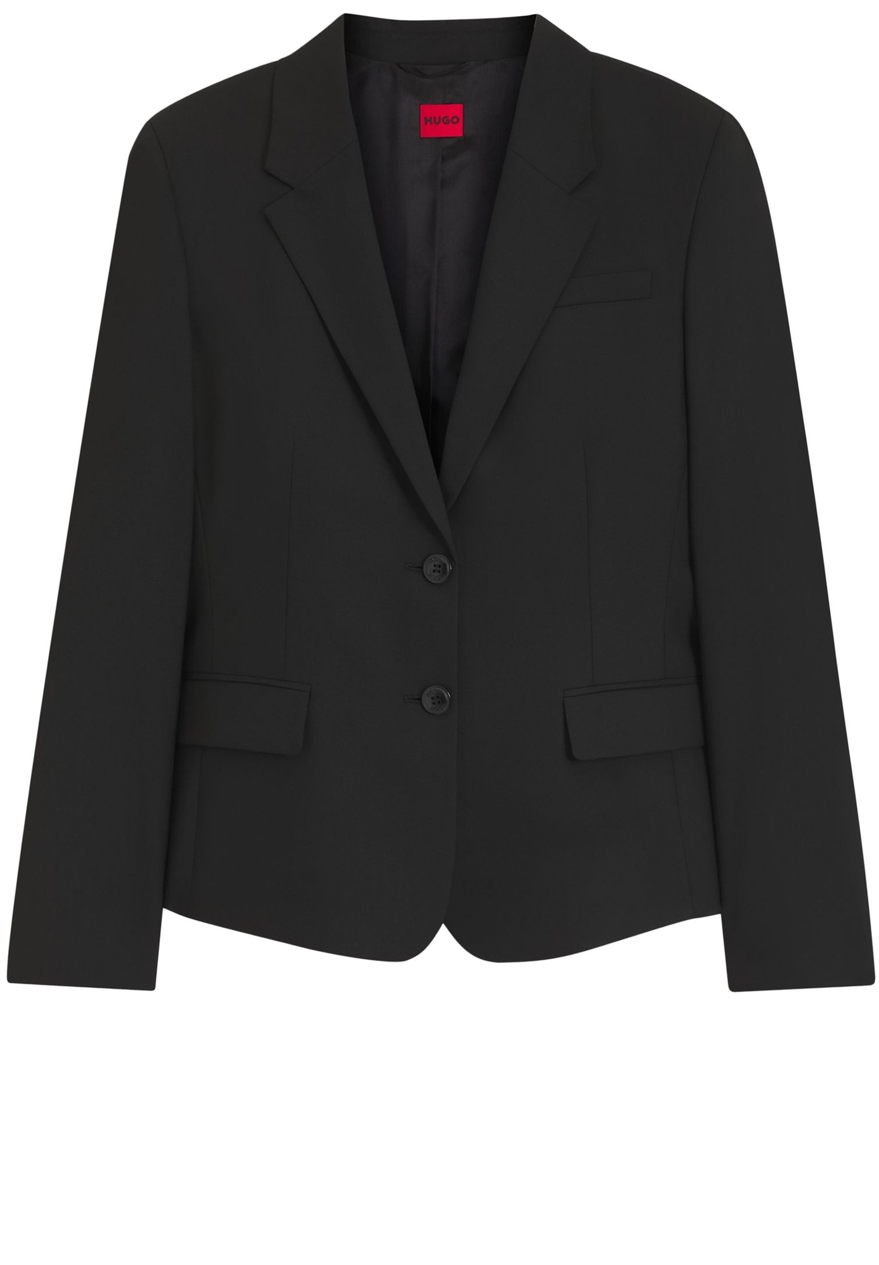HUGO Jackenblazer Aredana mit Pattentaschen (1-tlg)