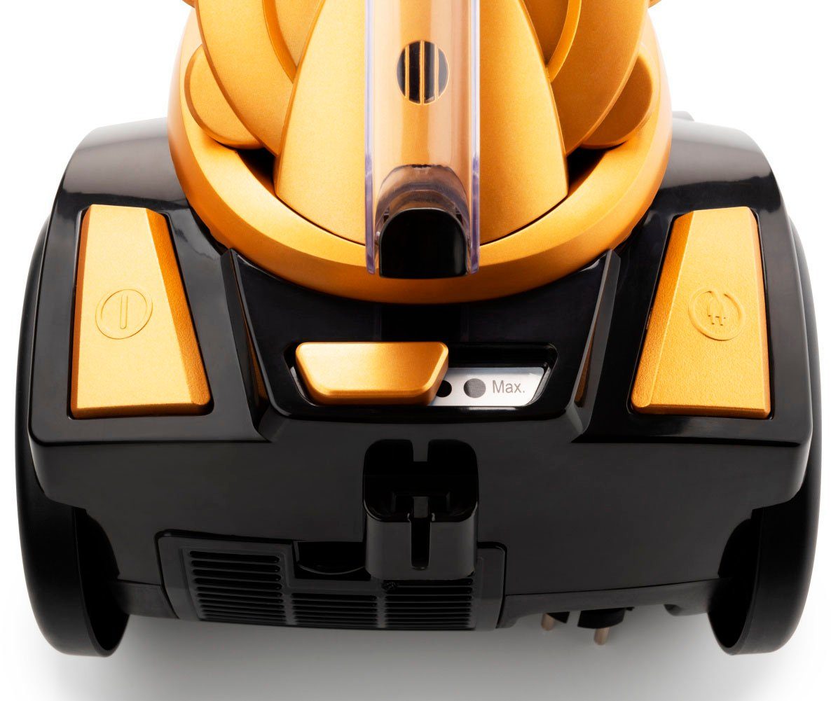 Hyundai Bodenstaubsauger VC014, 800 W, beutellos, ECO Motor, 2x HEPA-Filter, Teleskoprohr, 8m Radius