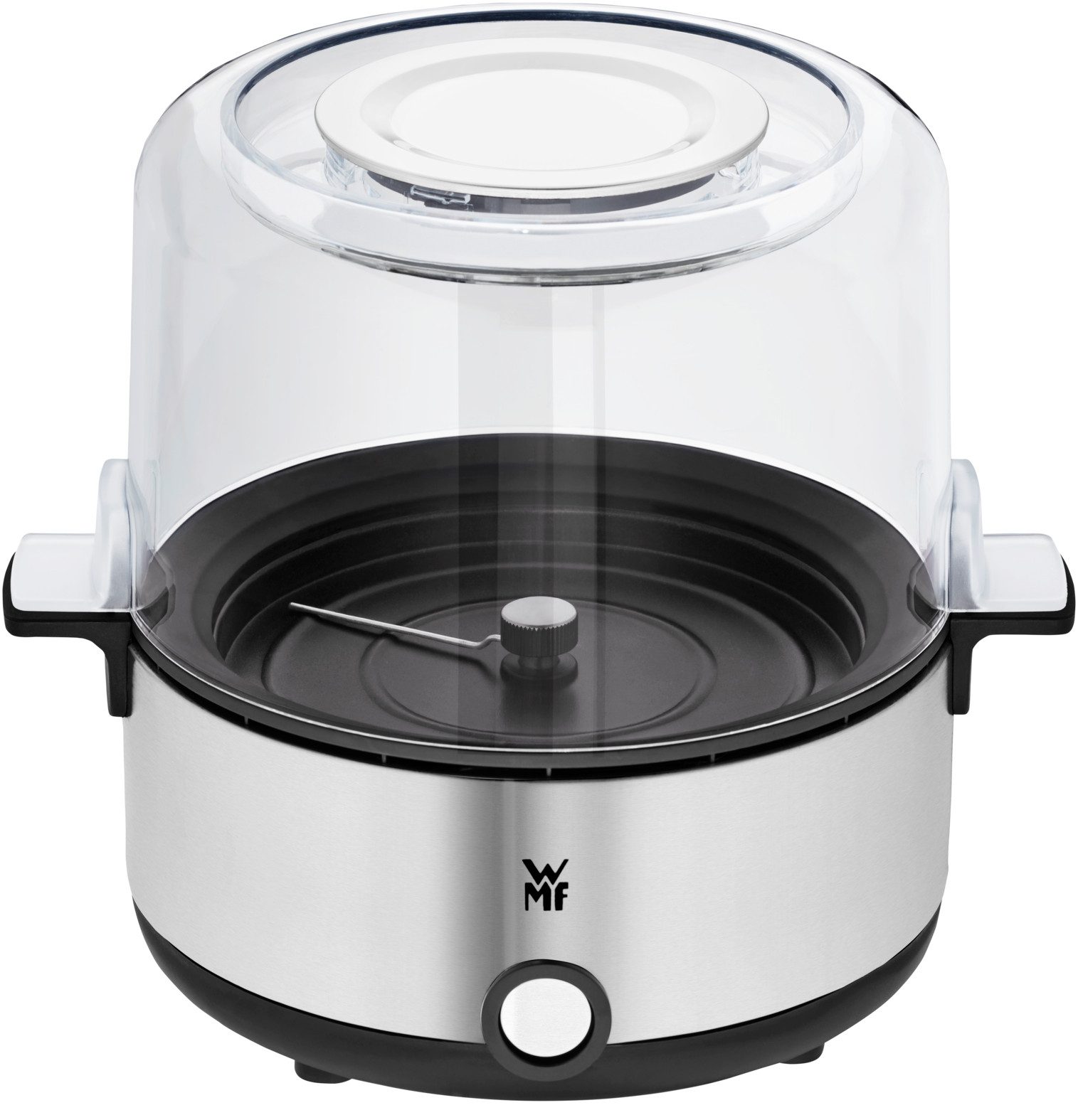 WMF Popcornmaschine WMF KÜCHENminis Popcorn Maker, Füllmenge 2,2l für 50g Mais, Deckel als Servierschale