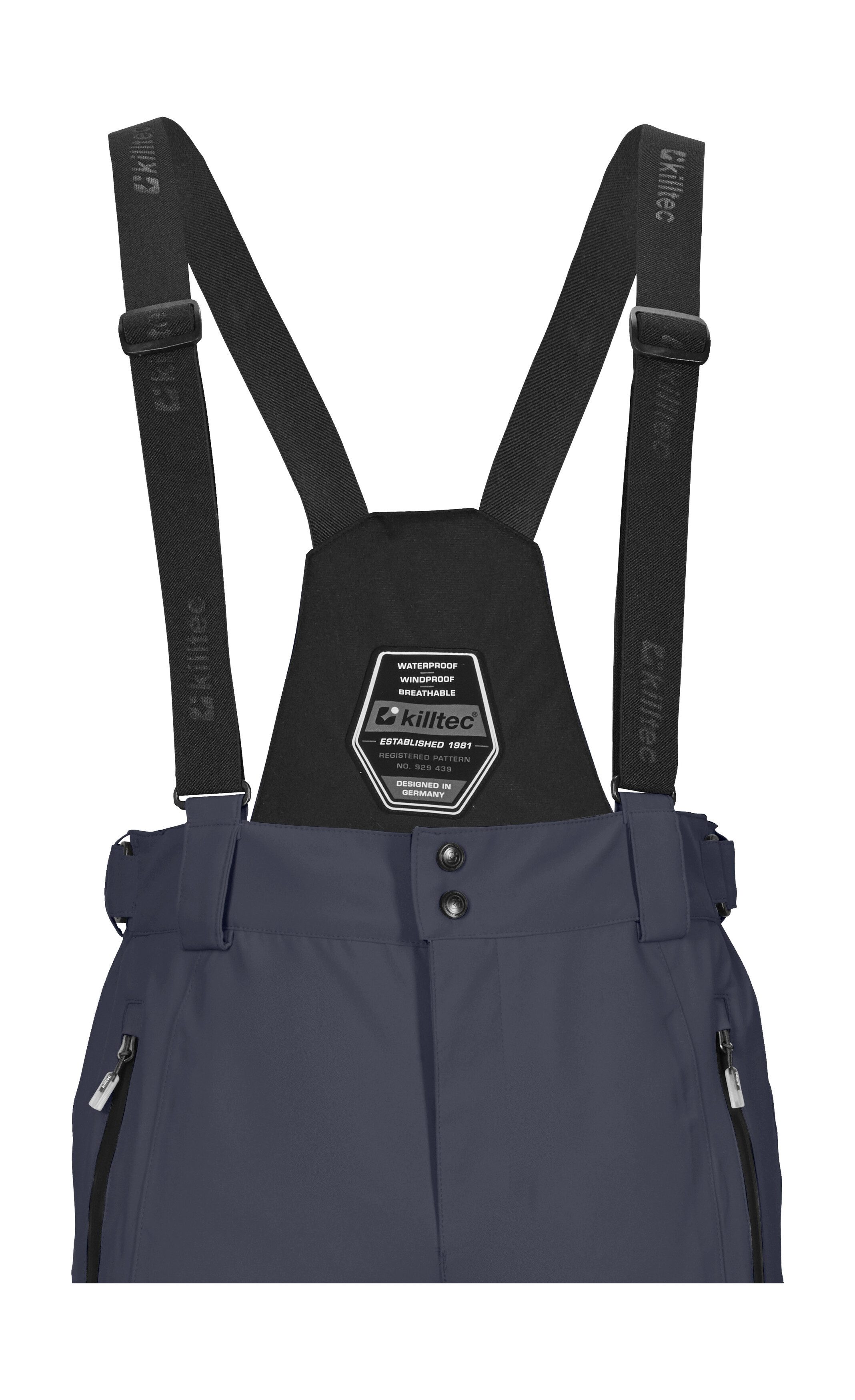 Killtec Skihose KSW 100 MN SKI PNTS Wind- und wasserdichte Skihose, verstellbar, mit Schneefängen