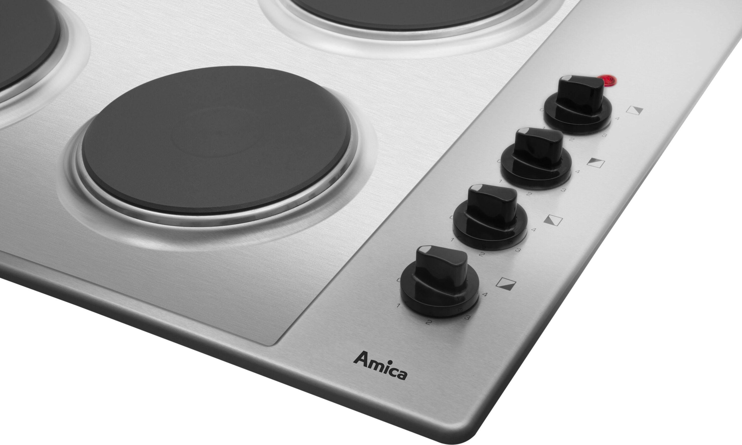 Amica Elektro-Kochfeld KME 13139 E, Zeitlose Bedienung – einfach, zuverlässig und bewährt