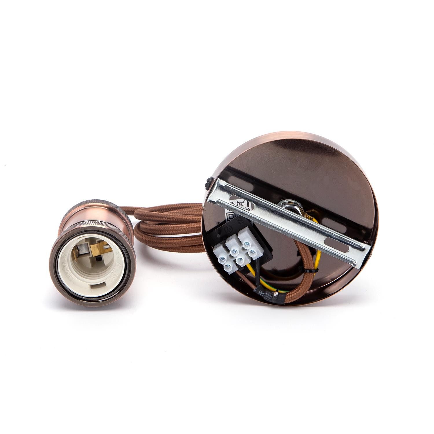 Aigostar LED-Leuchtmittel E27 Lampenfassungen Pendelleuchte Hängelampe Vintage Nostalgie Retro, Vintage Nostalgie Retro E27 Lampenfassung