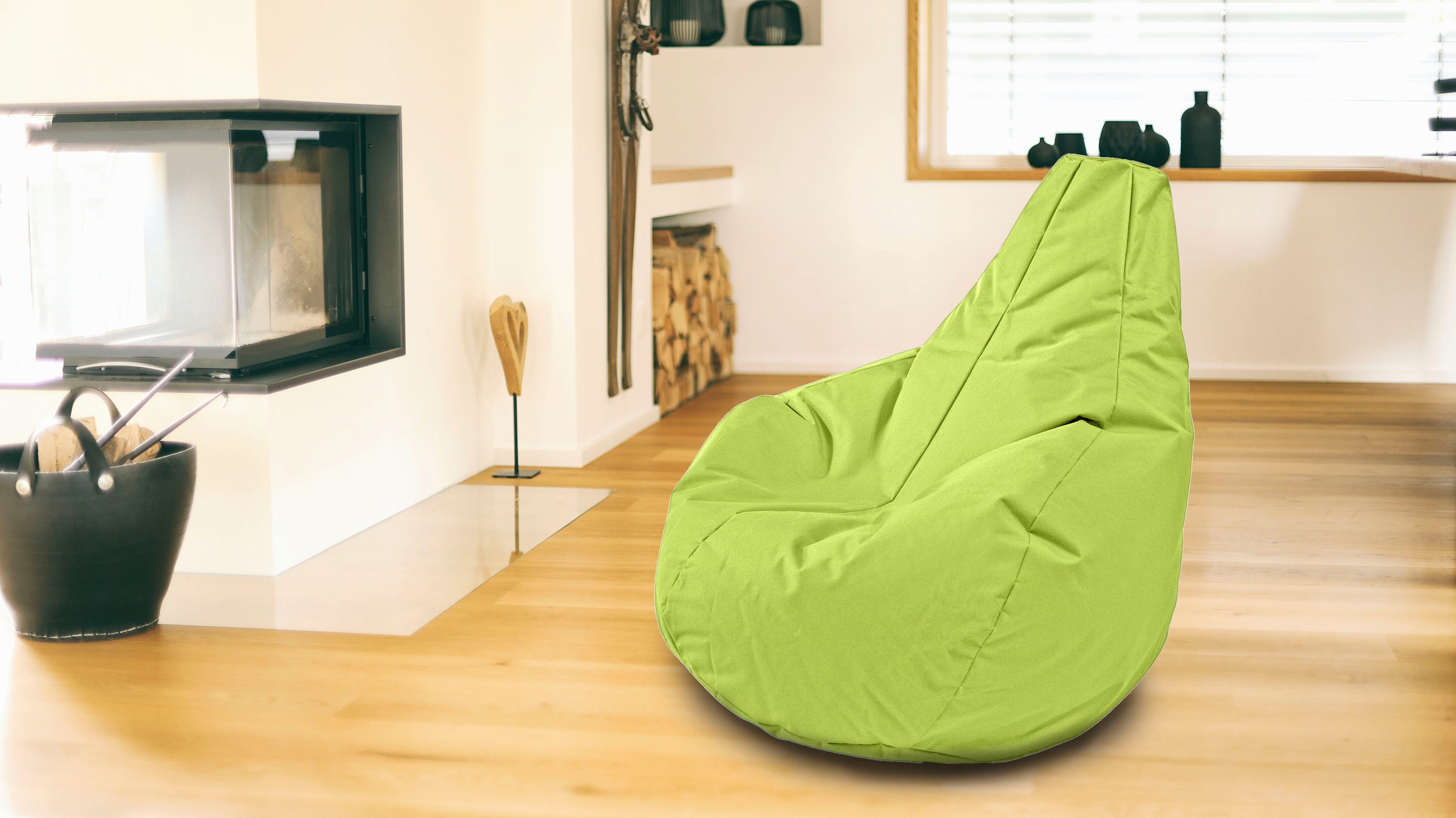 KiNZLER Sitzsack Gamer (1 apfelgrün St)