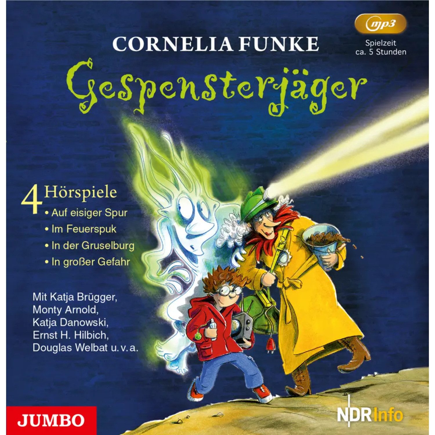 JUMBO Verlag Hörspiel Gespensterjäger:Vier Hörspiele, 1 MP3-CD