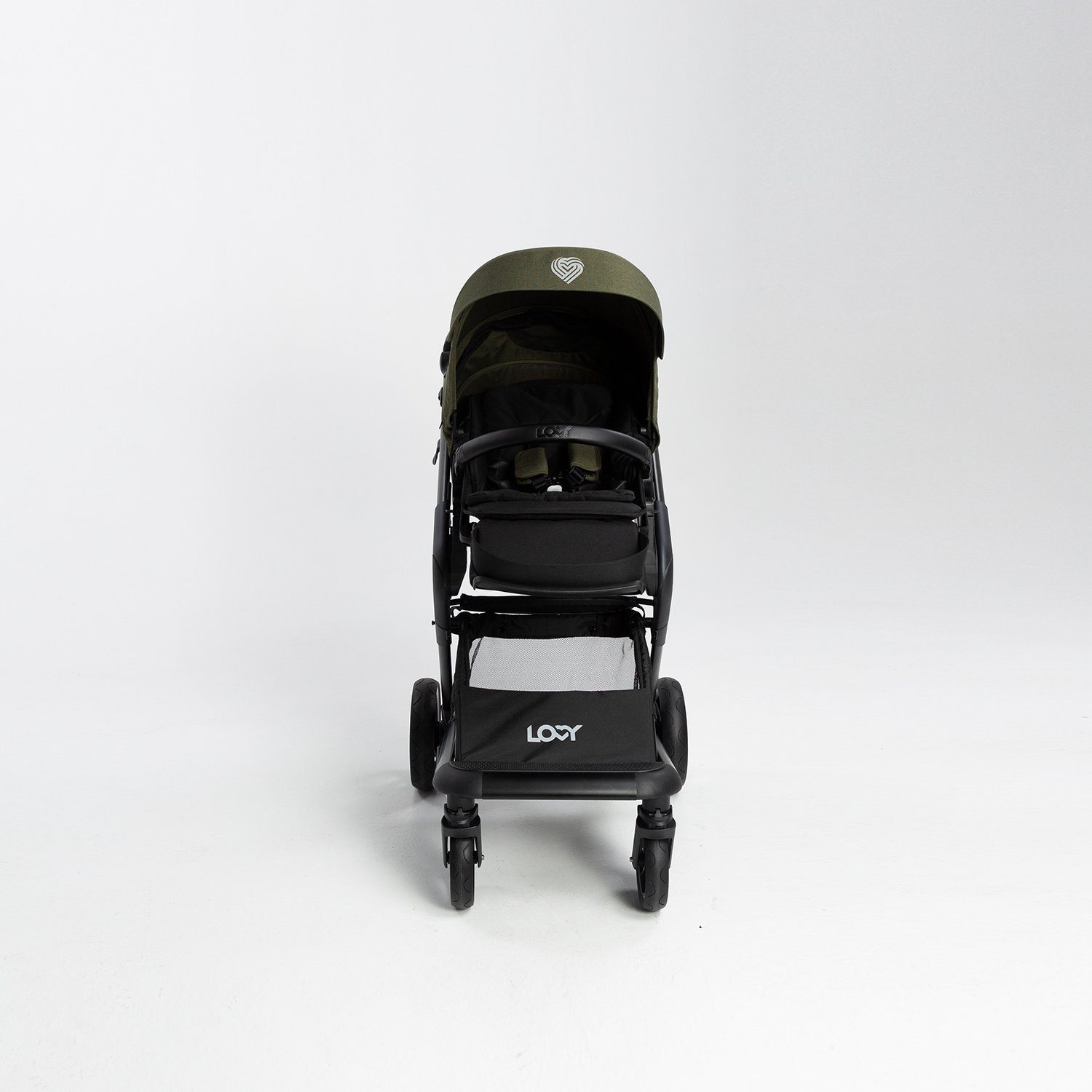 Wickeltasche, 1 2 Snacke und Moskitonetz. Regenschutz ein Kombi-Kinderwagen Babywanne, Eingeschlossen: Green Set. LOVY in Sportsitz,