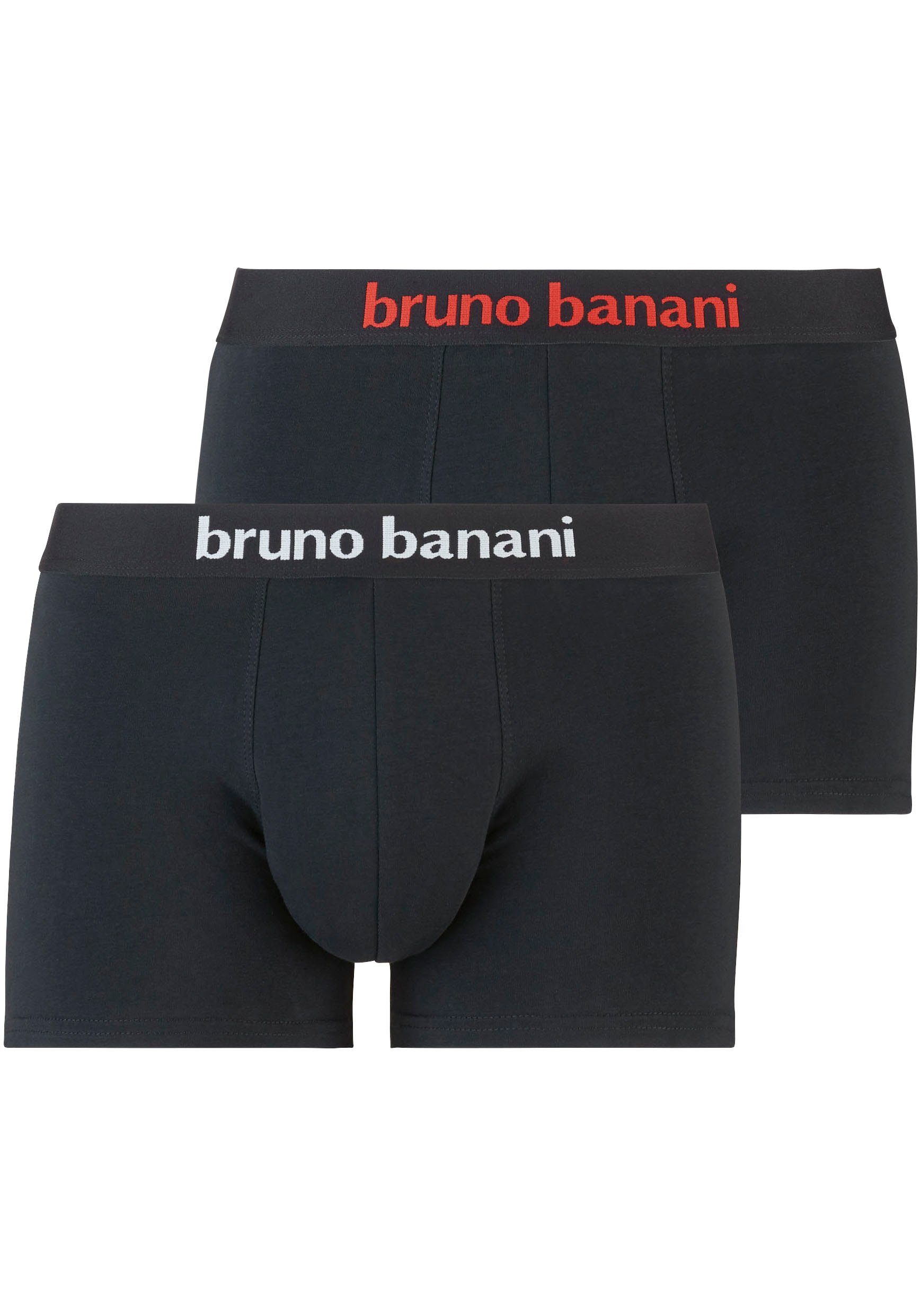 Bruno Banani Boxer (Packung, 2-St) in schlichtem Design