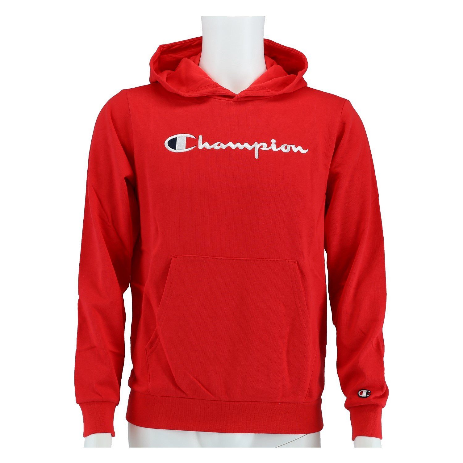 Champion Kapuzenpullover (Baumwoll-Hoodie) Big Logo rot günstig online kaufen
