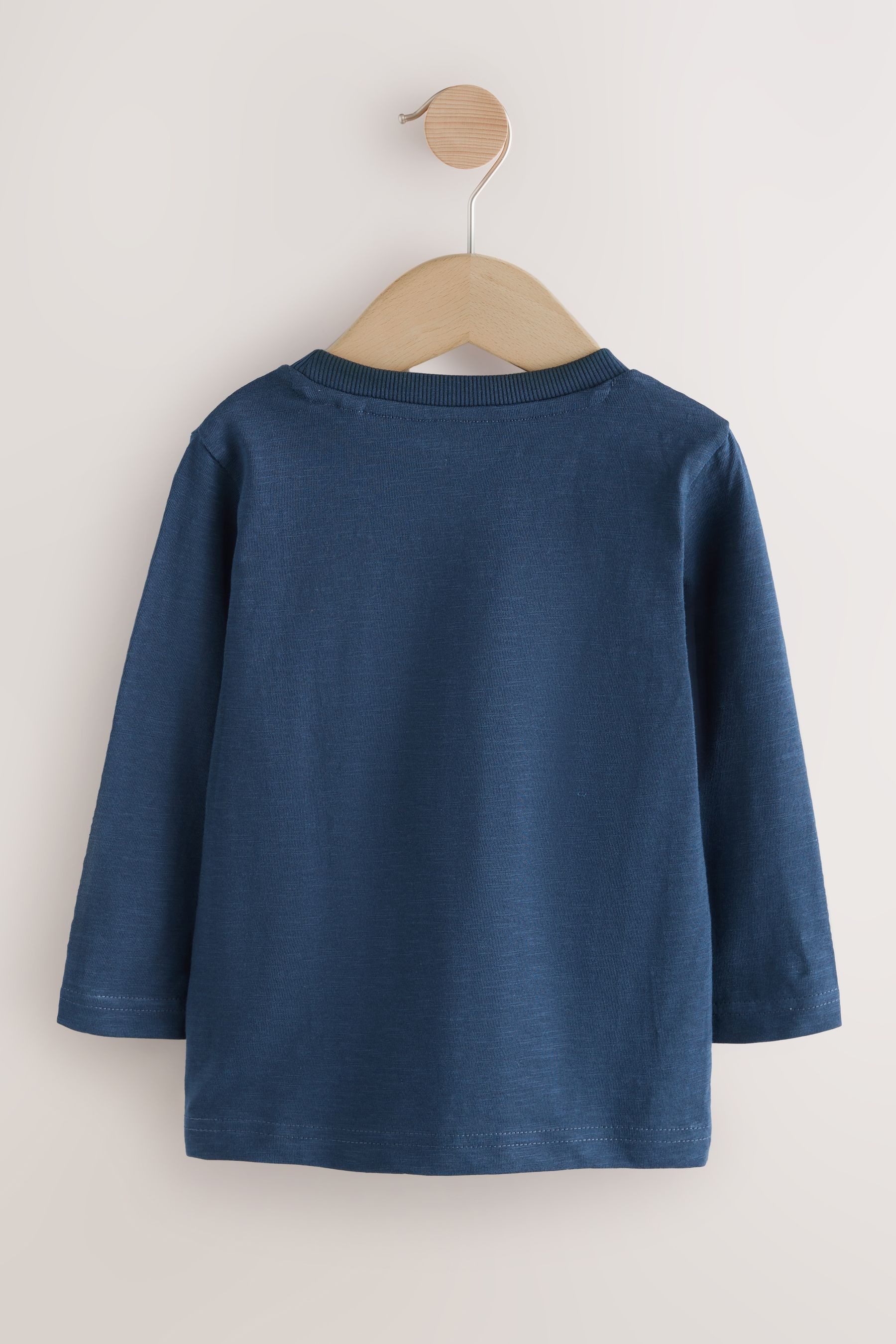 Next Langarmshirt Langärmeliges Shirt mit Applikation günstig online kaufen
