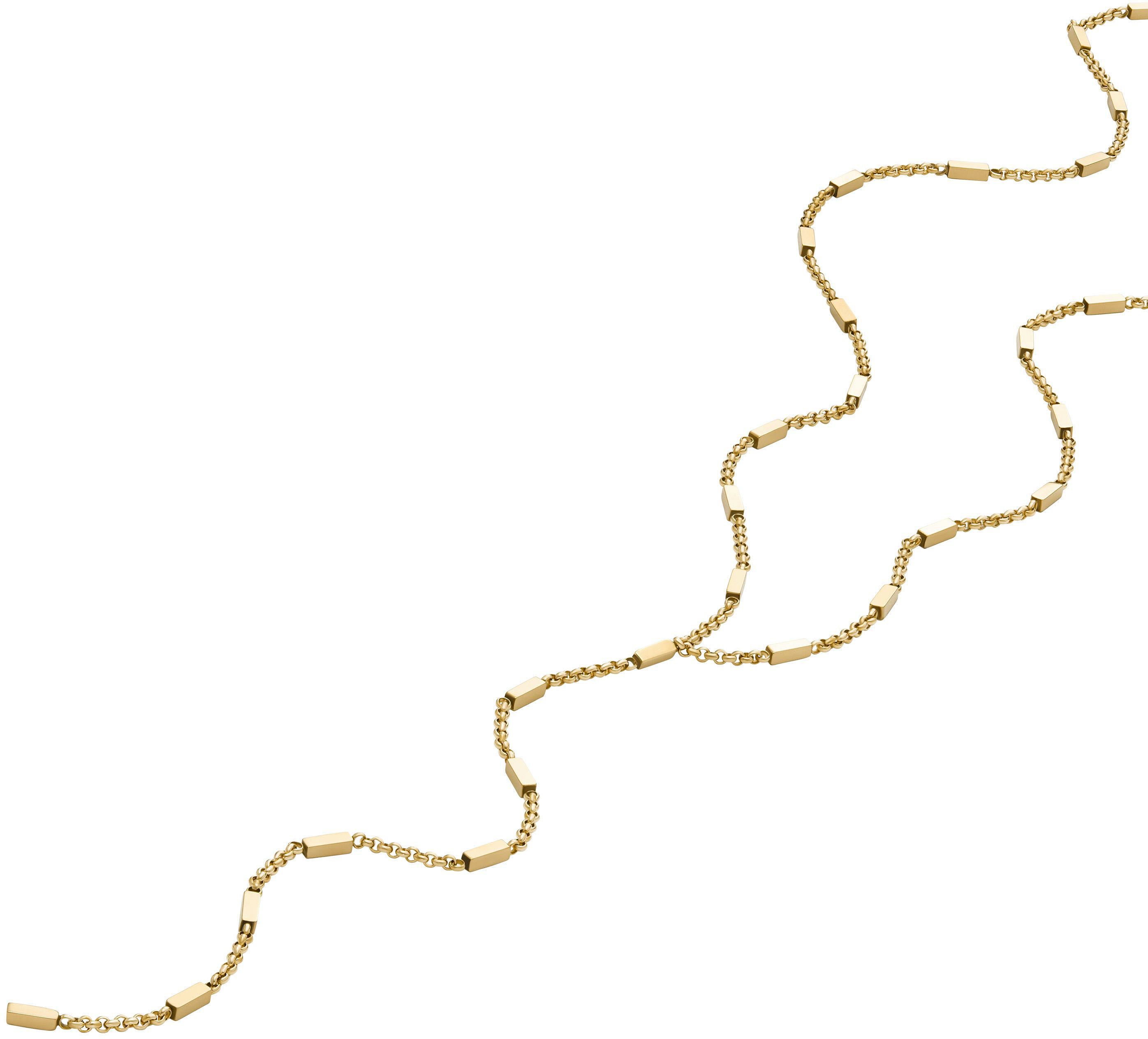 Fossil Y-Kette Schmuck Geschenk Edelstah...