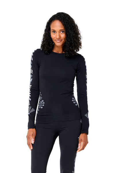 Clover Langarmshirt Krimson Klover W Ava Baselayer Top Damen