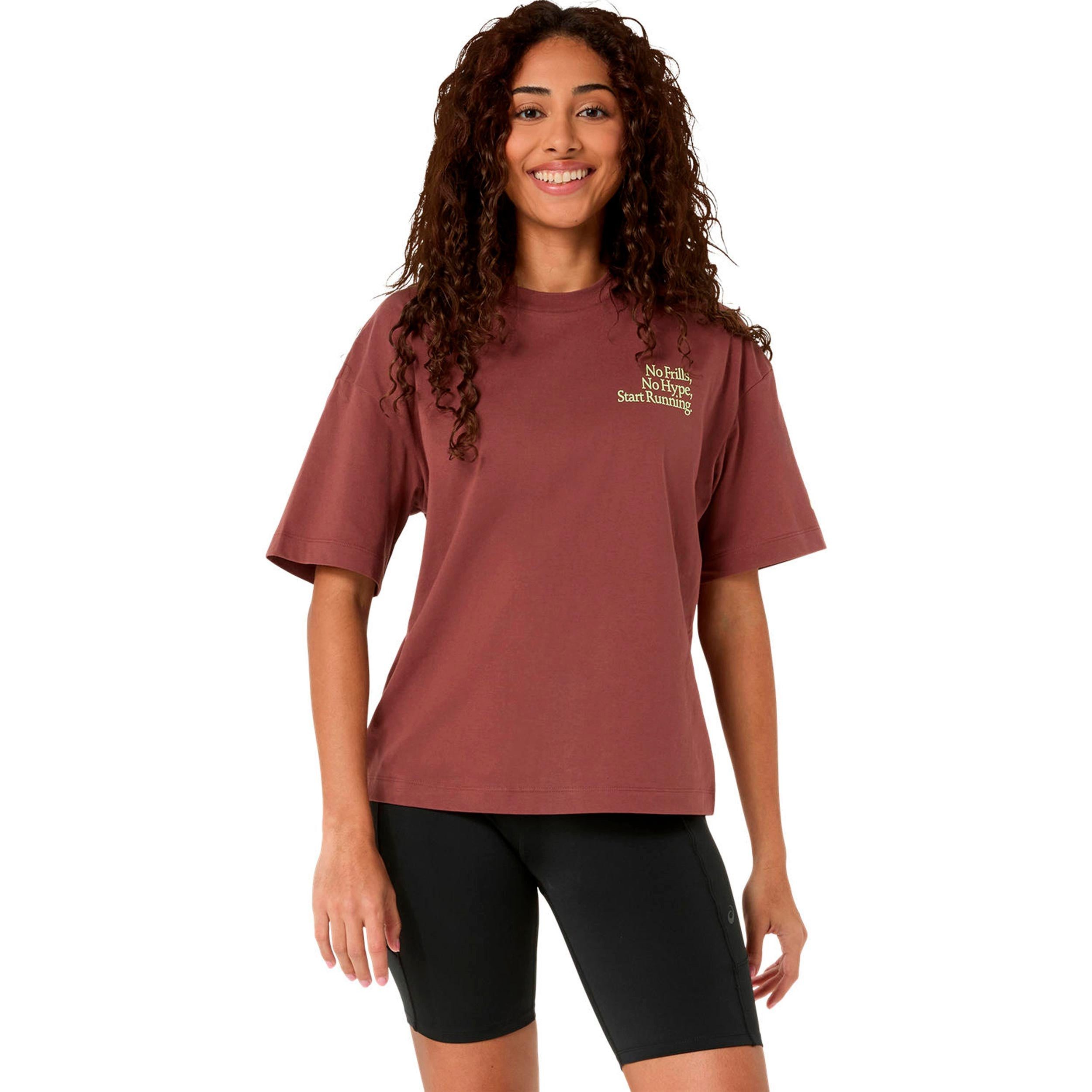 Asics Laufshirt Runner Message Graphic