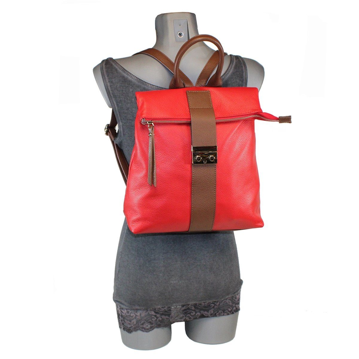 fs-bags Cityrucksack fs123 Rot