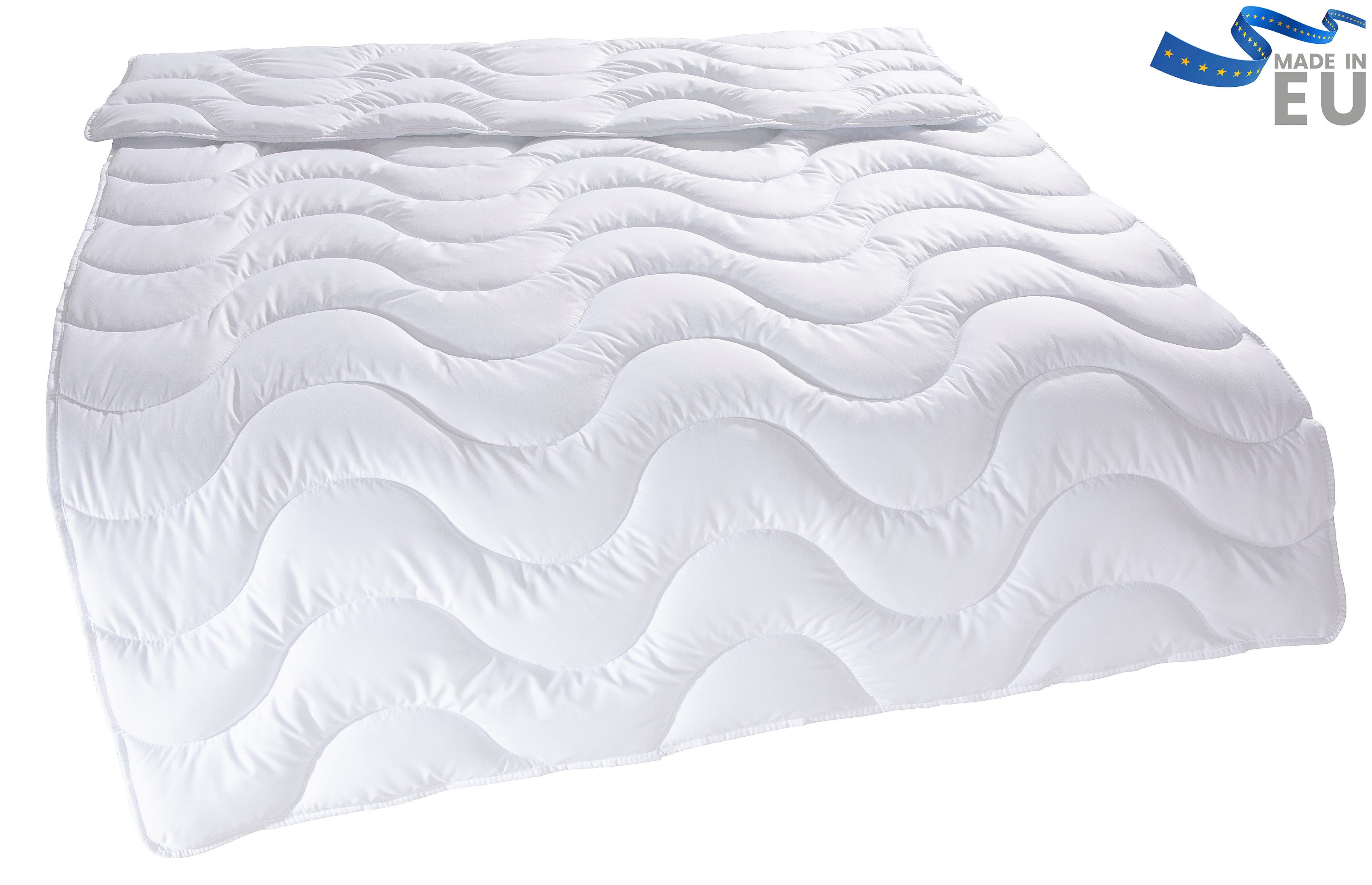 my home Microfaserbettdecke Mailo Bettdecke 135x200 cm, 155x220 cm, Füllung günstig online kaufen