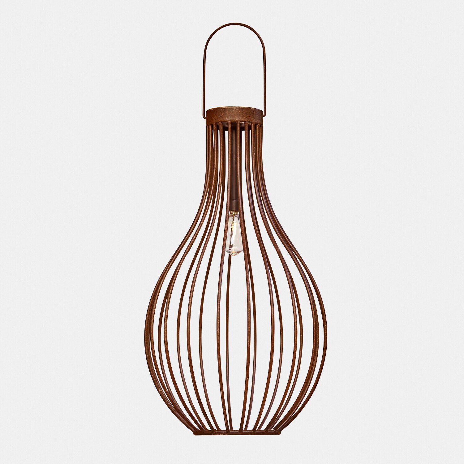 Mirabeau LED Laterne Solar-Laterne Falirah braun