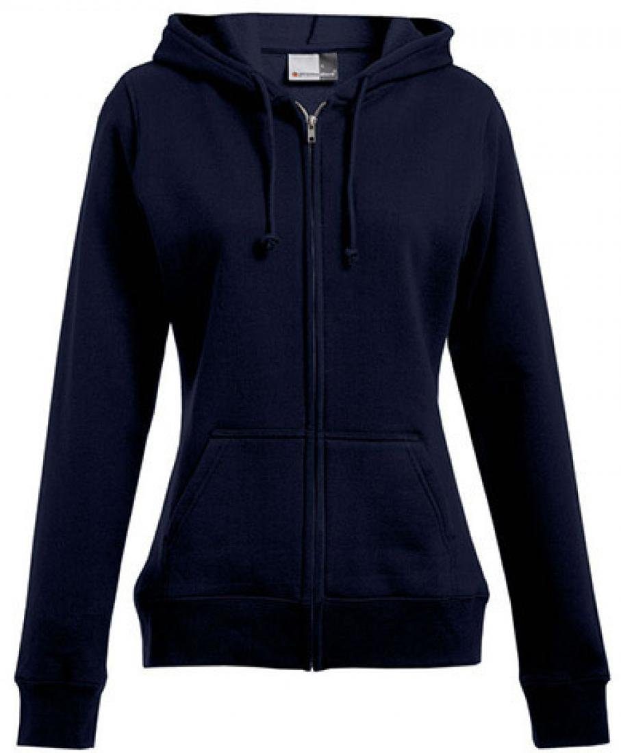 Promodoro Kapuzensweatjacke Women´s Hoody Jacket 80/20