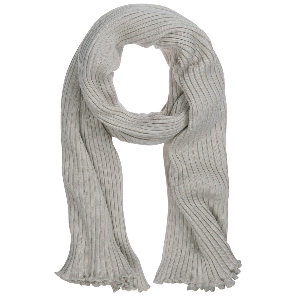 Eagle Products Modeschal aus 100% feiner Lammwolle gestrickt / Plisseeschal günstig online kaufen