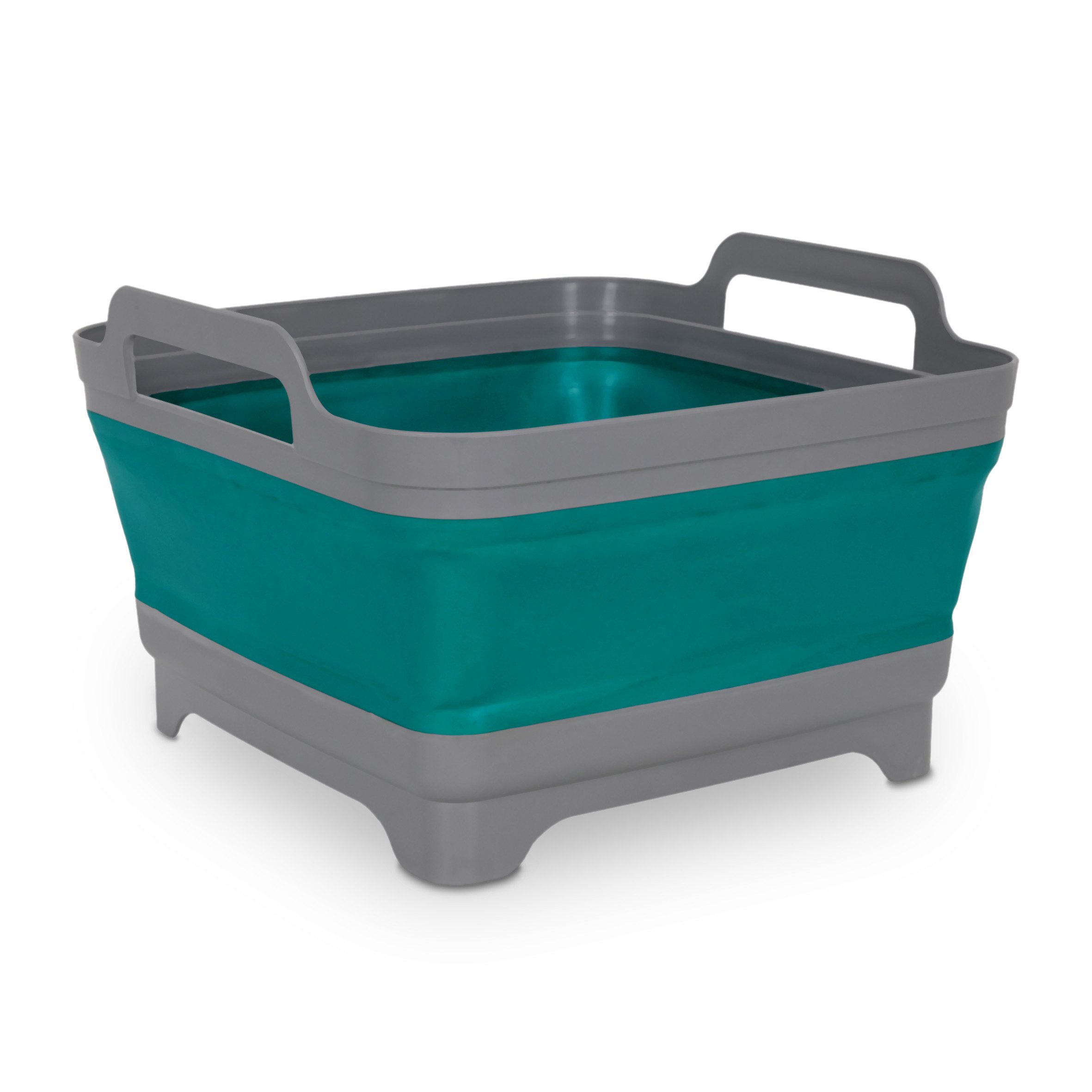 Spetebo Falteimer Camping Zubehör, (Artikel, 1-tlg), Silikonschüssel faltbar