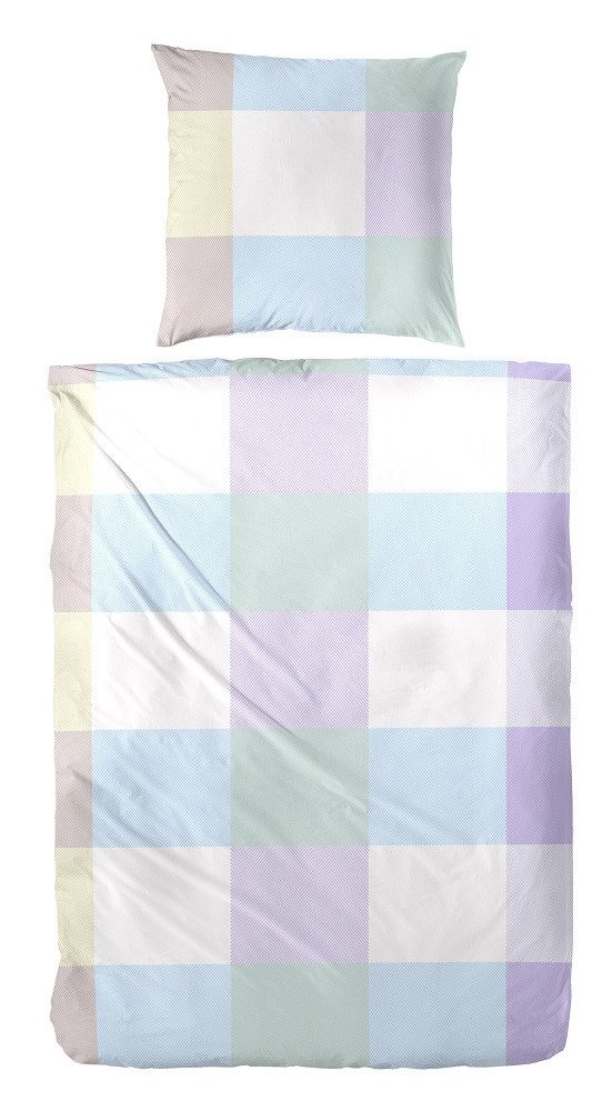 Giantore Bettwäsche edle Renforce Bettwäsche aus 100% Baumwolle, Frühling & Sommerbett, Baumwolle, mit Reißverschluss, 100% Baumwolle, angenehmes Hautgefühl