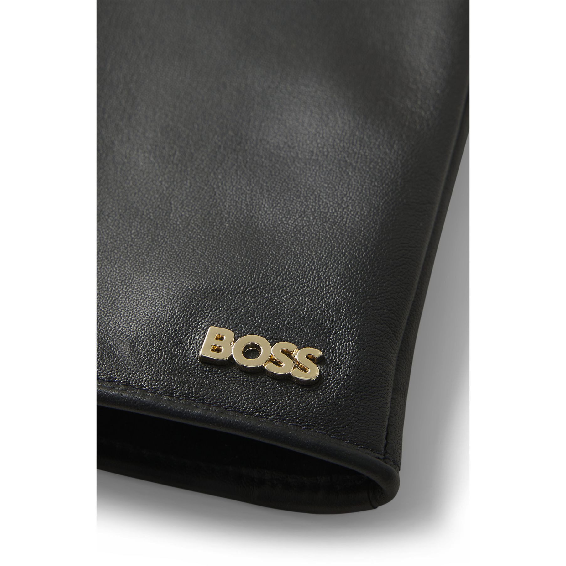 BOSS Lederhandschuhe Gueen mit Logo-Plakette (1-St) – Bild 2 von 2