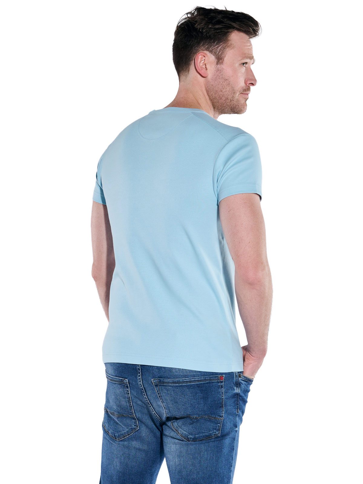 Engbers T-Shirt Herren T-Shirt "My Favorite" organic, Hellblau