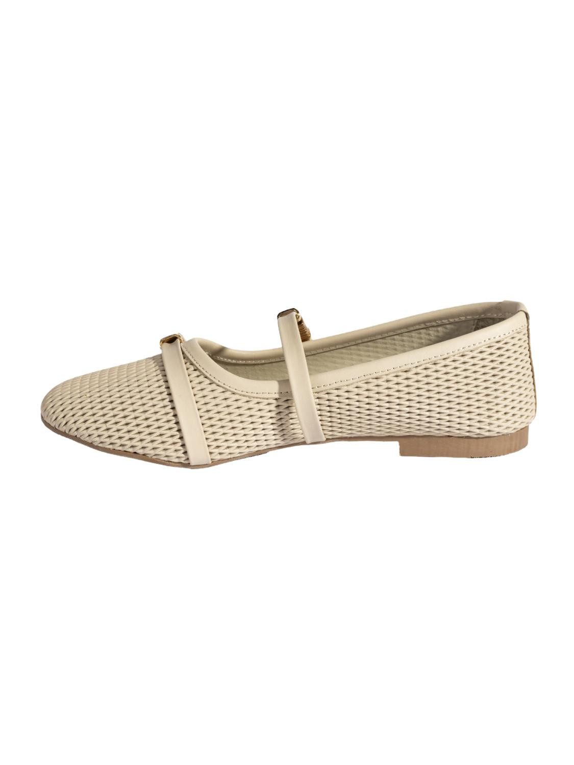 Desa Damen-Ballerinas – Obermaterial und Futter aus Leder, flacher Absatz, Ballettschuh