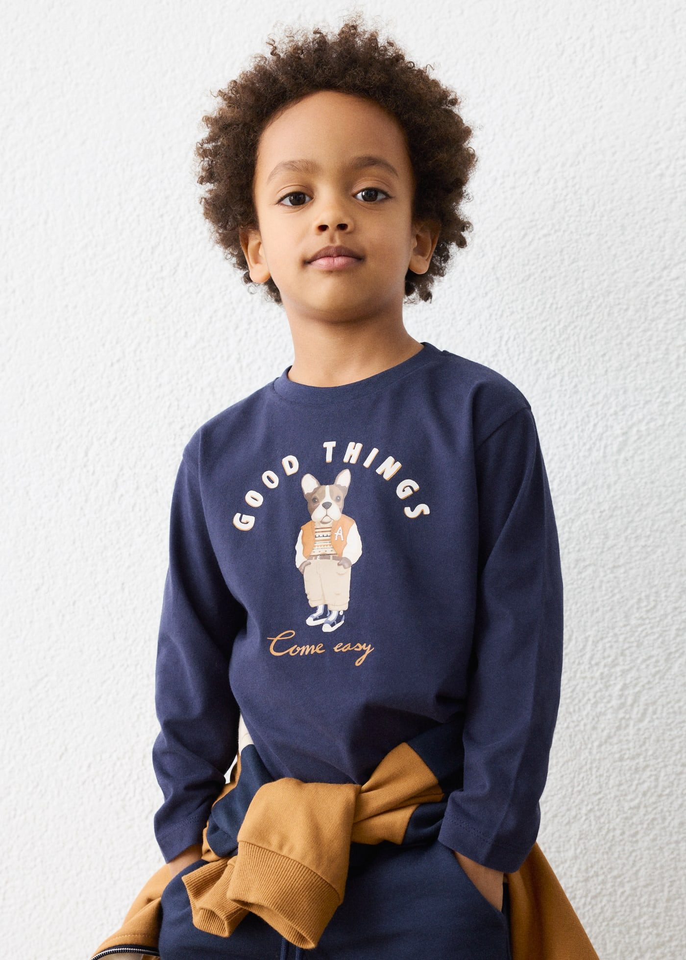 Mayoral Langarmshirt Langarm Shirt Hund