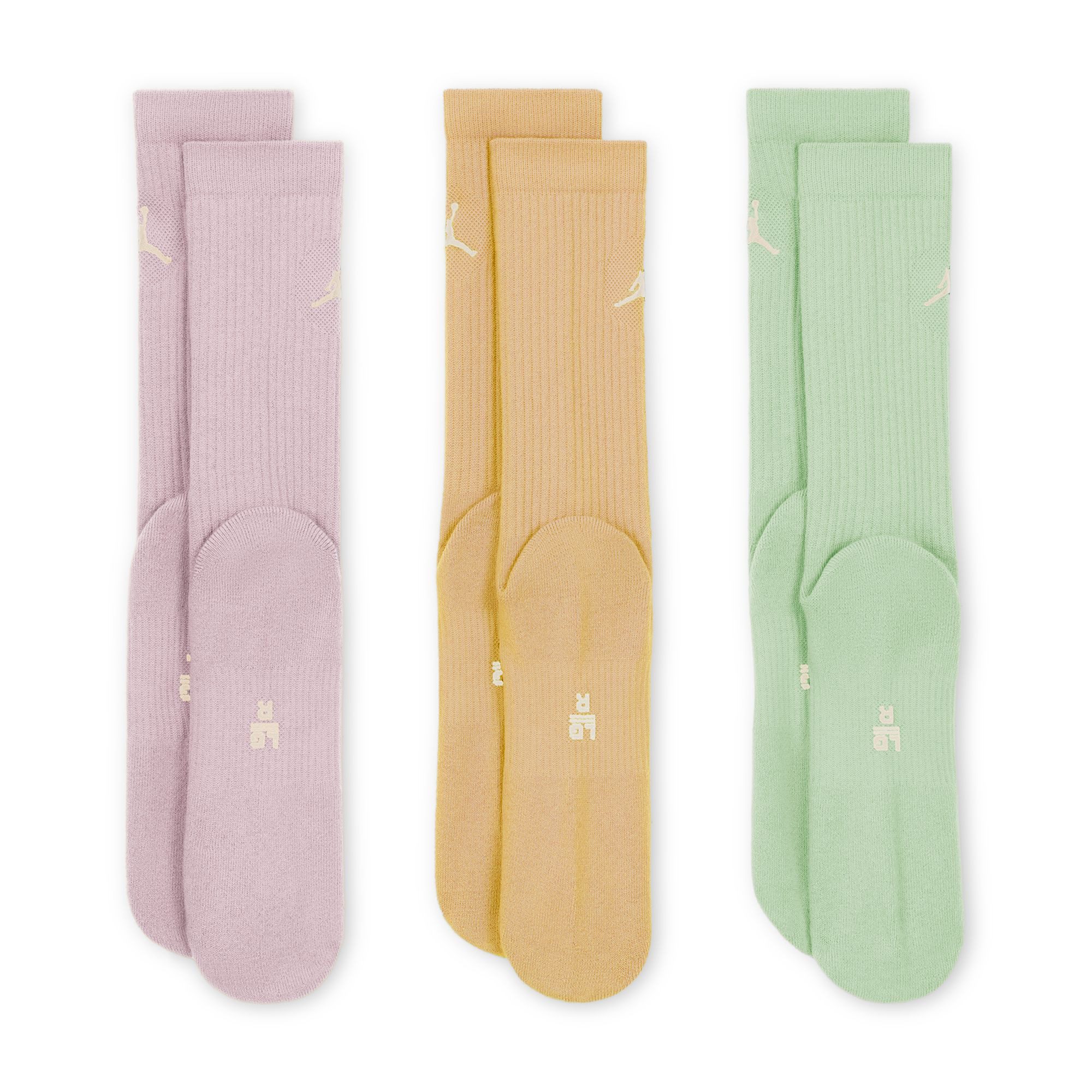 Nike Funktionssocken U J ED CUSH POLY CREW 3PR 144 schweißableitend, weiches Material, mit Elasthan