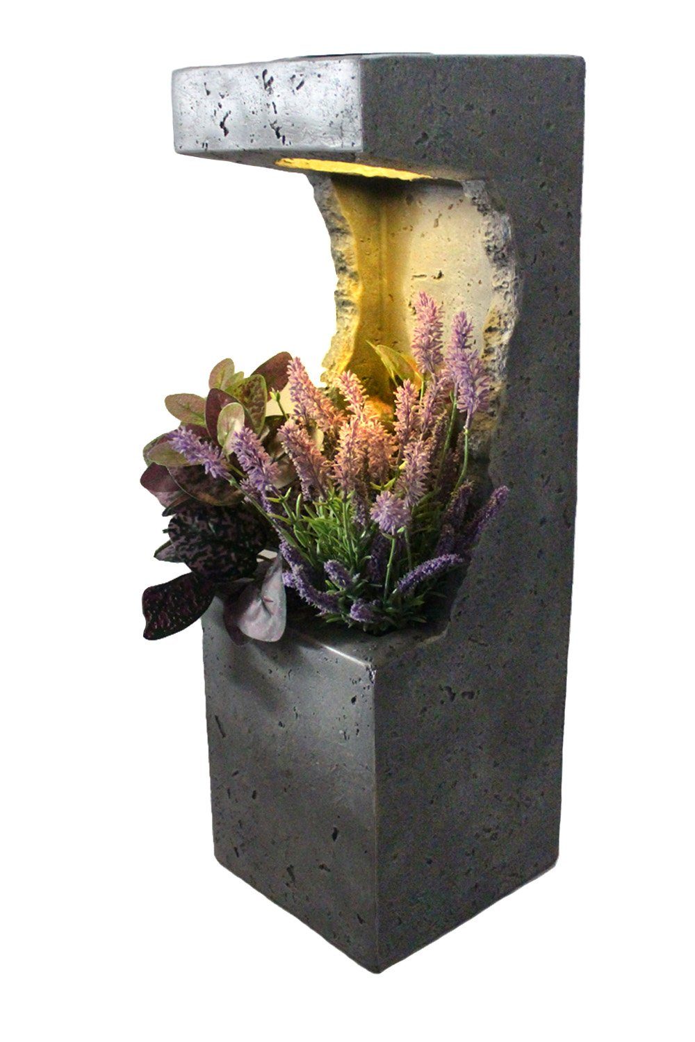 Arnusa LED Solarleuchte Blumentopf beleuchtet Pflanzkübel, günstig online kaufen