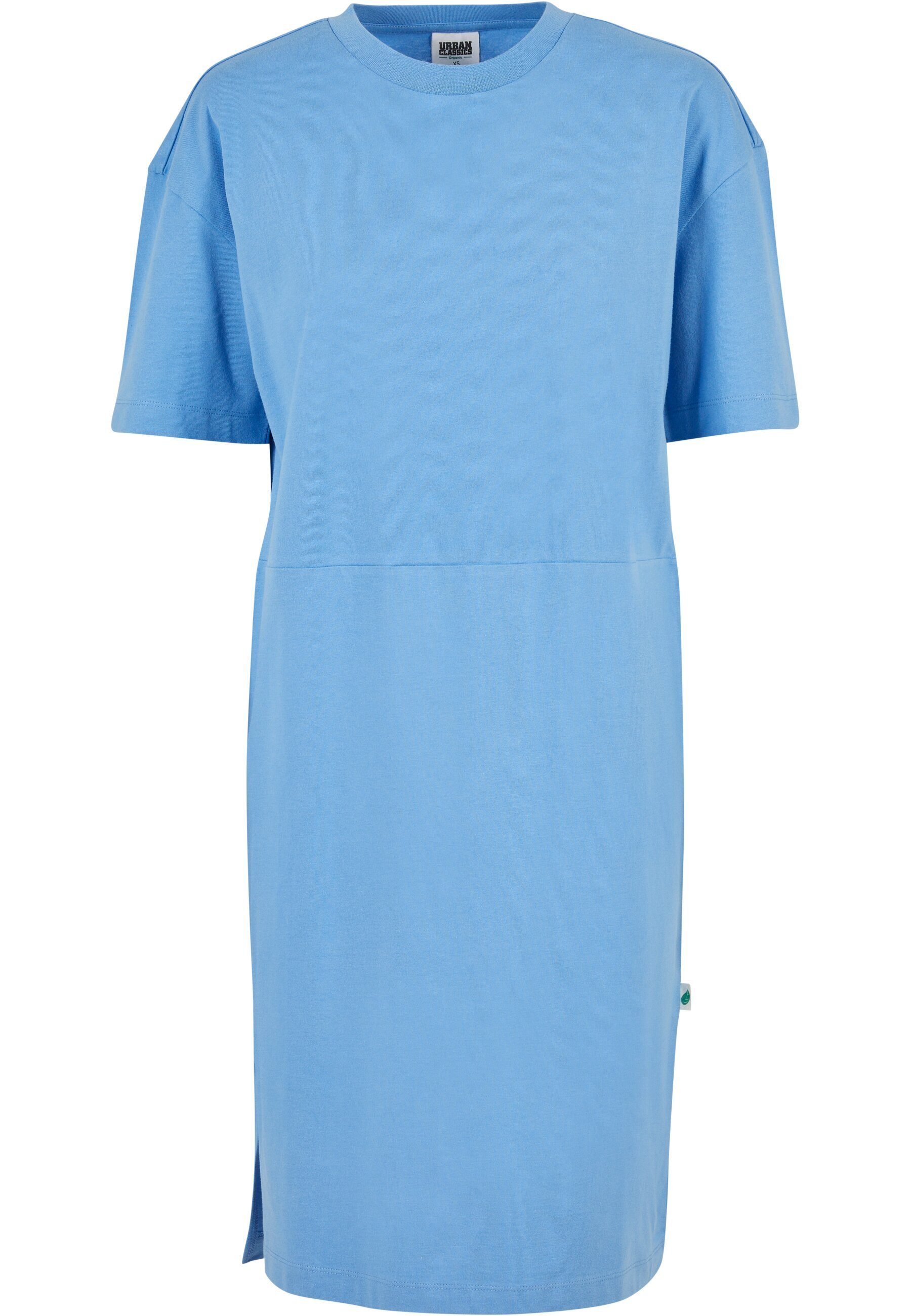 Organic (1-tlg) Dress Jerseykleid Oversized Ladies CLASSICS URBAN Damen horizonblue Slit Tee