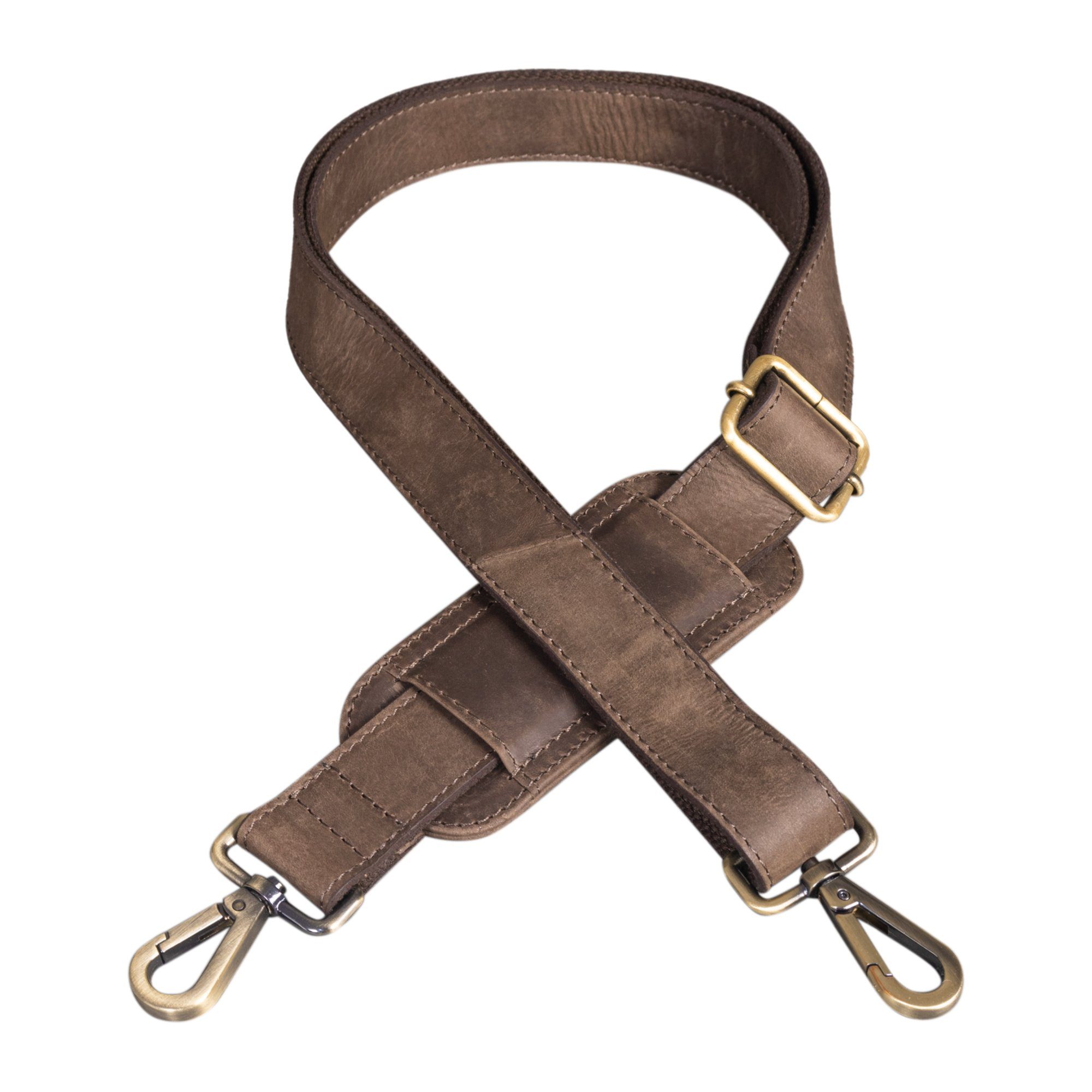 STILORD Schulterriemen STILORD Taschengurt Leder mit Polster Vintage günstig online kaufen