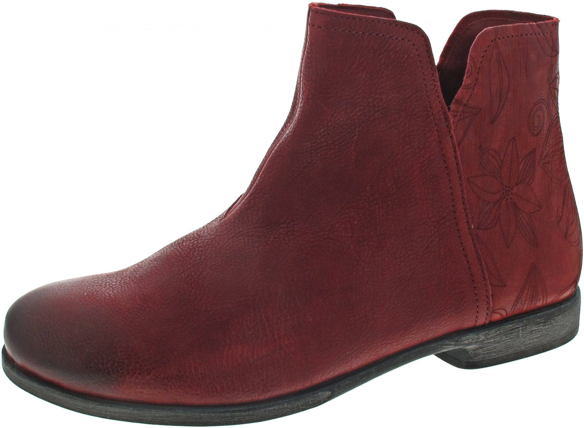 Think! Agrat Stivaletto Donna In Pelle Senza Cromo, Leggermente