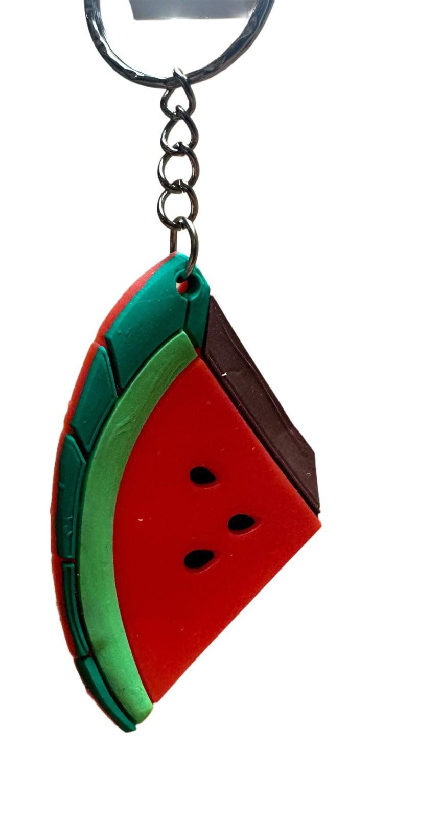 Schlüsselanhänger Schlüsselanhänger Kinder Mini Anhänger keychain Melone