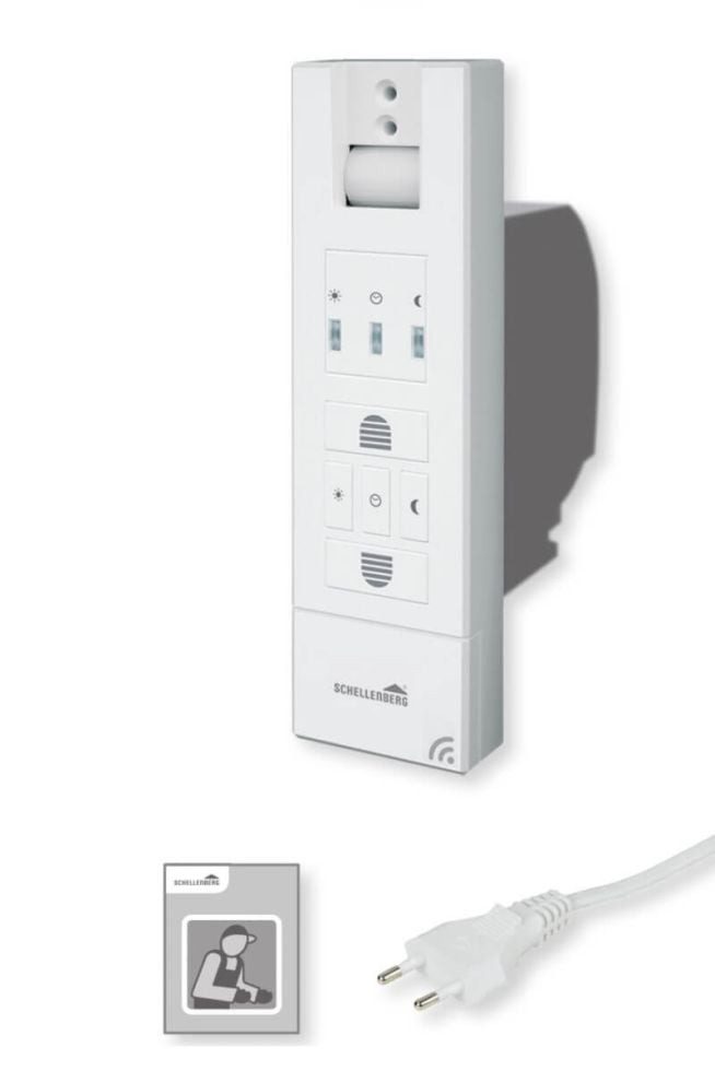 SCHELLENBERG Aufputz-Gurtwickler Schellenberg elektrischer Gurtwickler RolloDrive