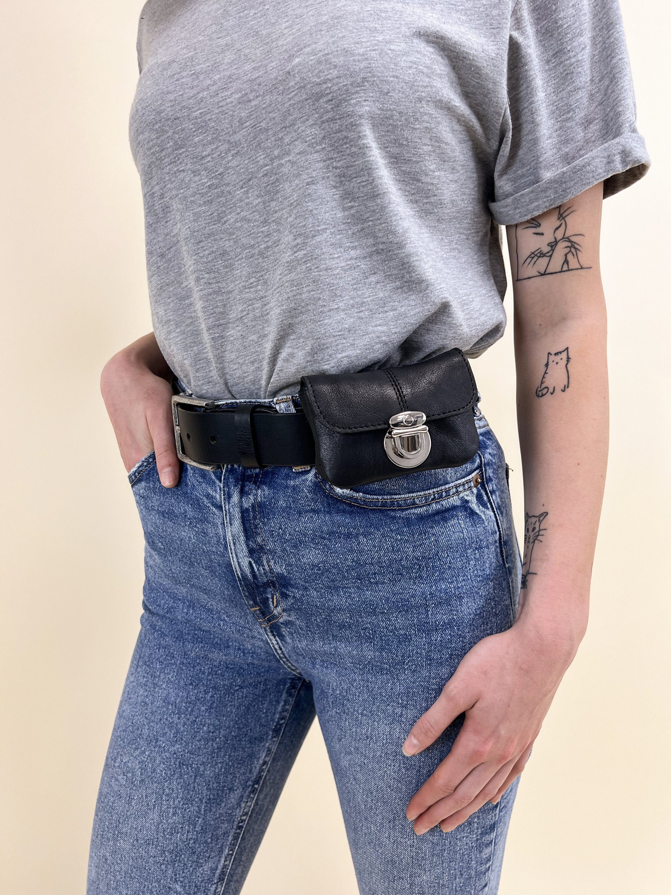 Gusti Leder Gürteltasche Gusti Leder Gürteltasche Eskil (1-tlg)